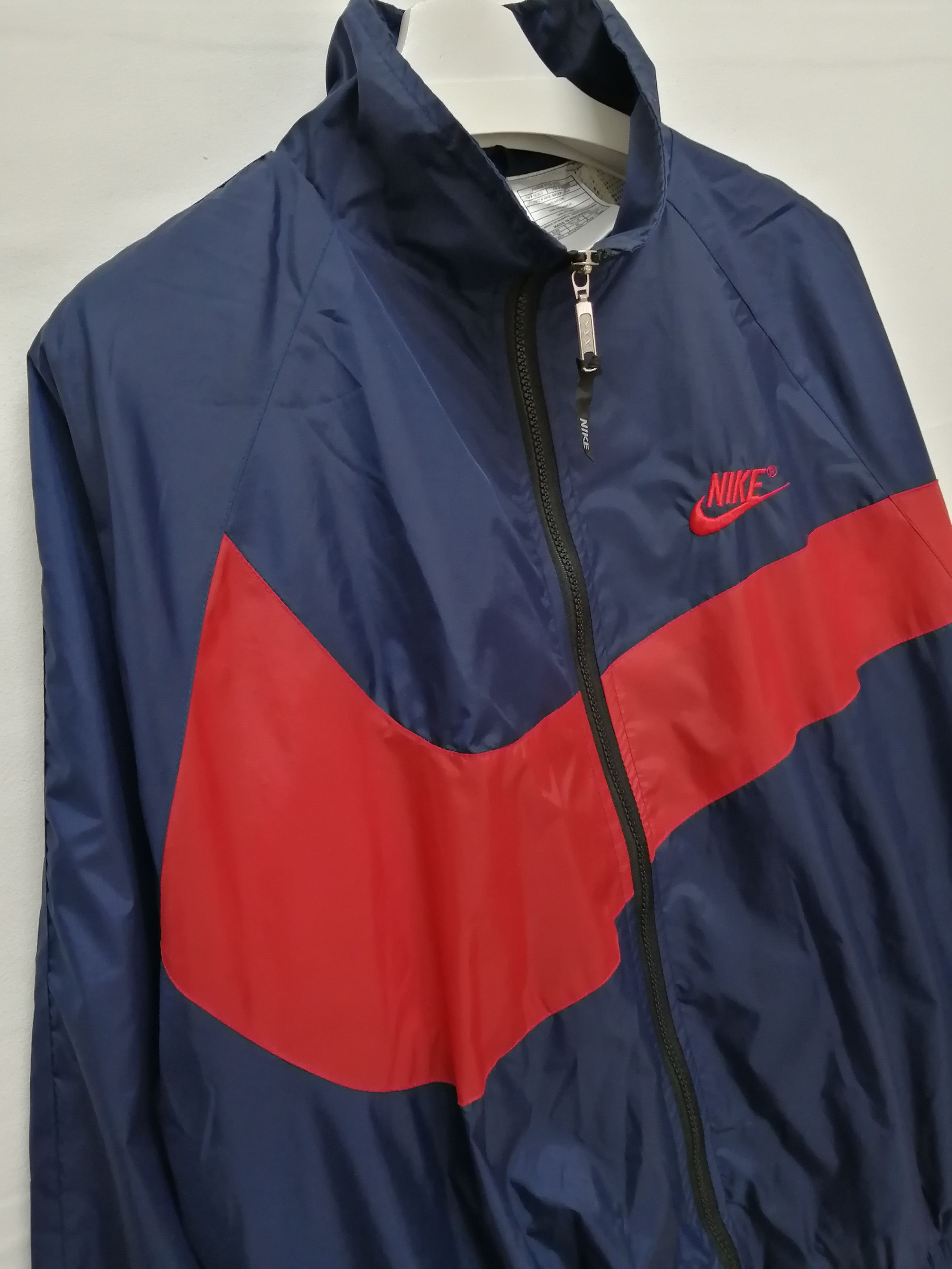 Nike Vintage NIKE Big Swoosh Windbreaker Jacket Size US M / EU 48-50 / 2 - 7 Thumbnail
