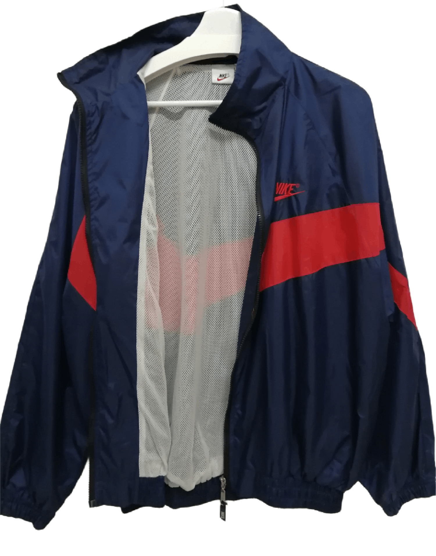 Nike Vintage NIKE Big Swoosh Windbreaker Jacket Size US M / EU 48-50 / 2 - 3 Thumbnail
