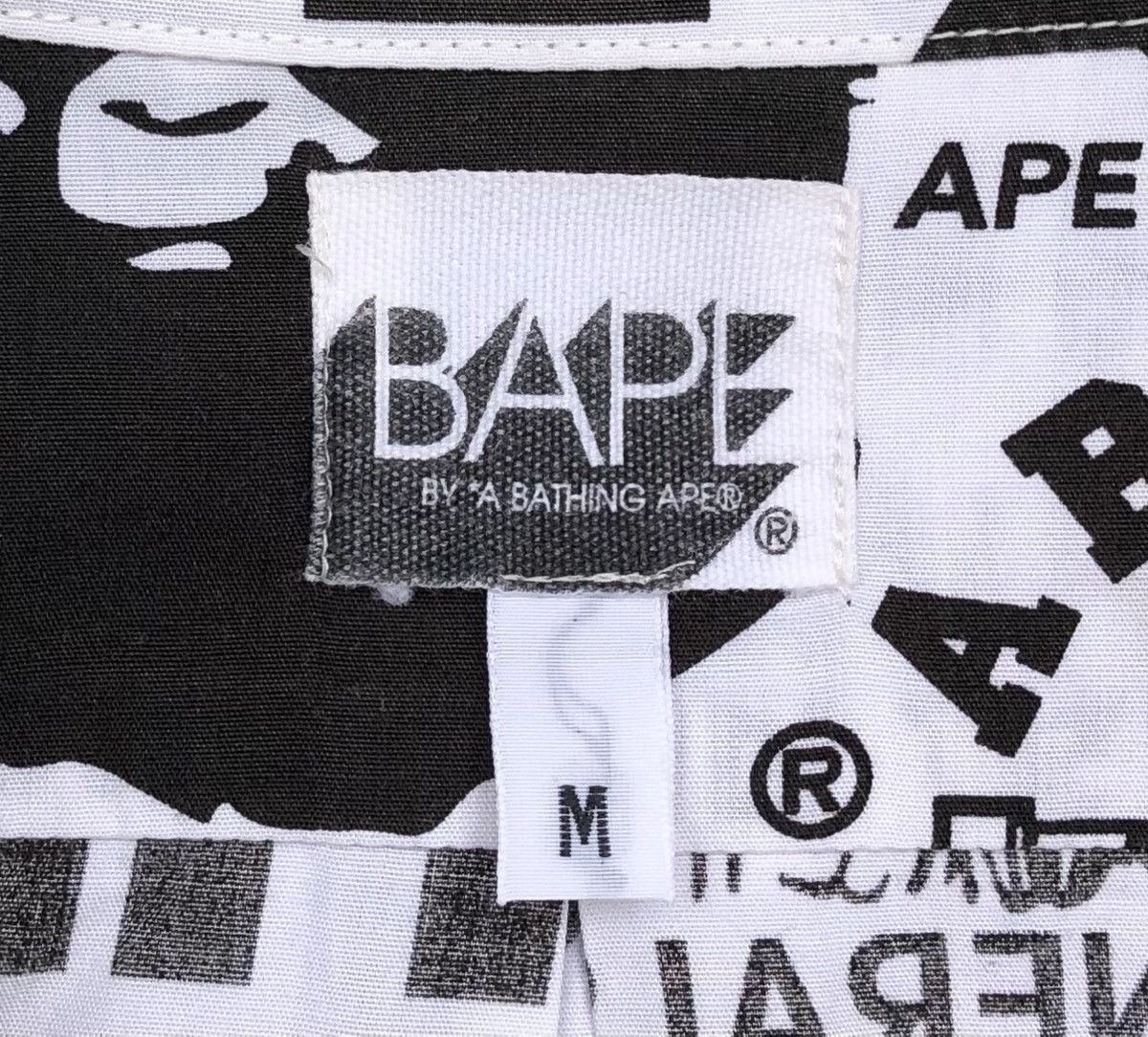 Bape Newspaper Button Up Shirt Size US M / EU 48-50 / 2 - 15 Thumbnail