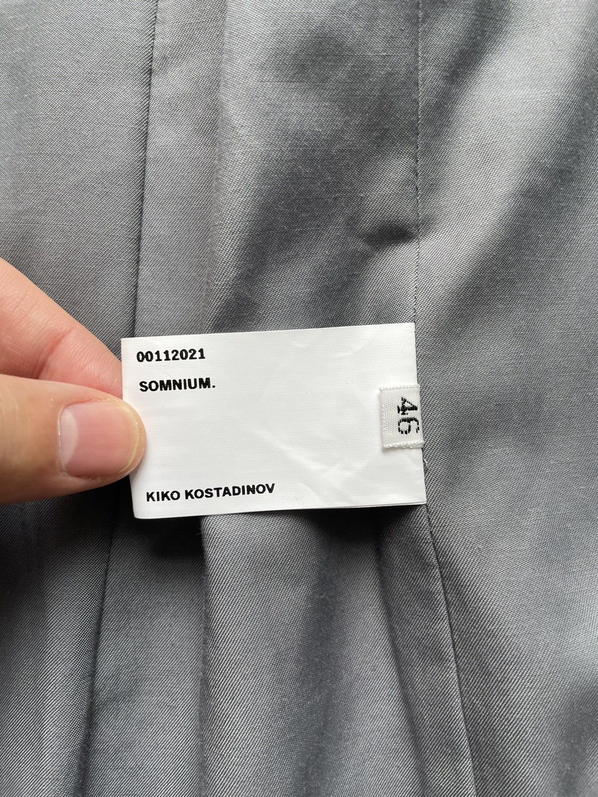 Kiko Kostadinov 00112021 FW21 Harkman Darted Shoulder Jacket Size US S / EU 44-46 / 1 - 3 Thumbnail