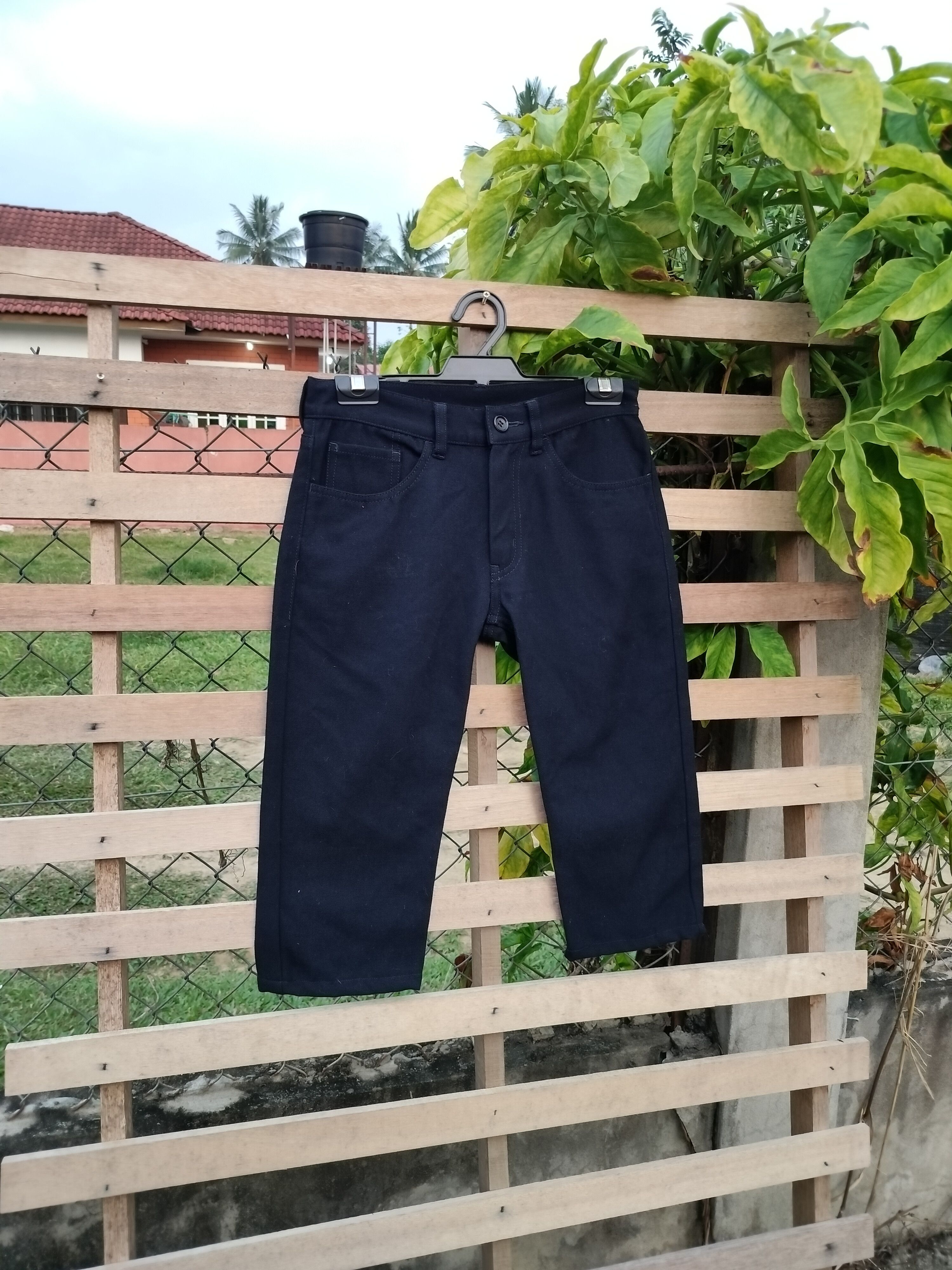 Comme des Garcons AD2004 GO-PO14 DISTRESSED COMME DES GARCON SHORT PANT Size US 27 - 2 Thumbnail