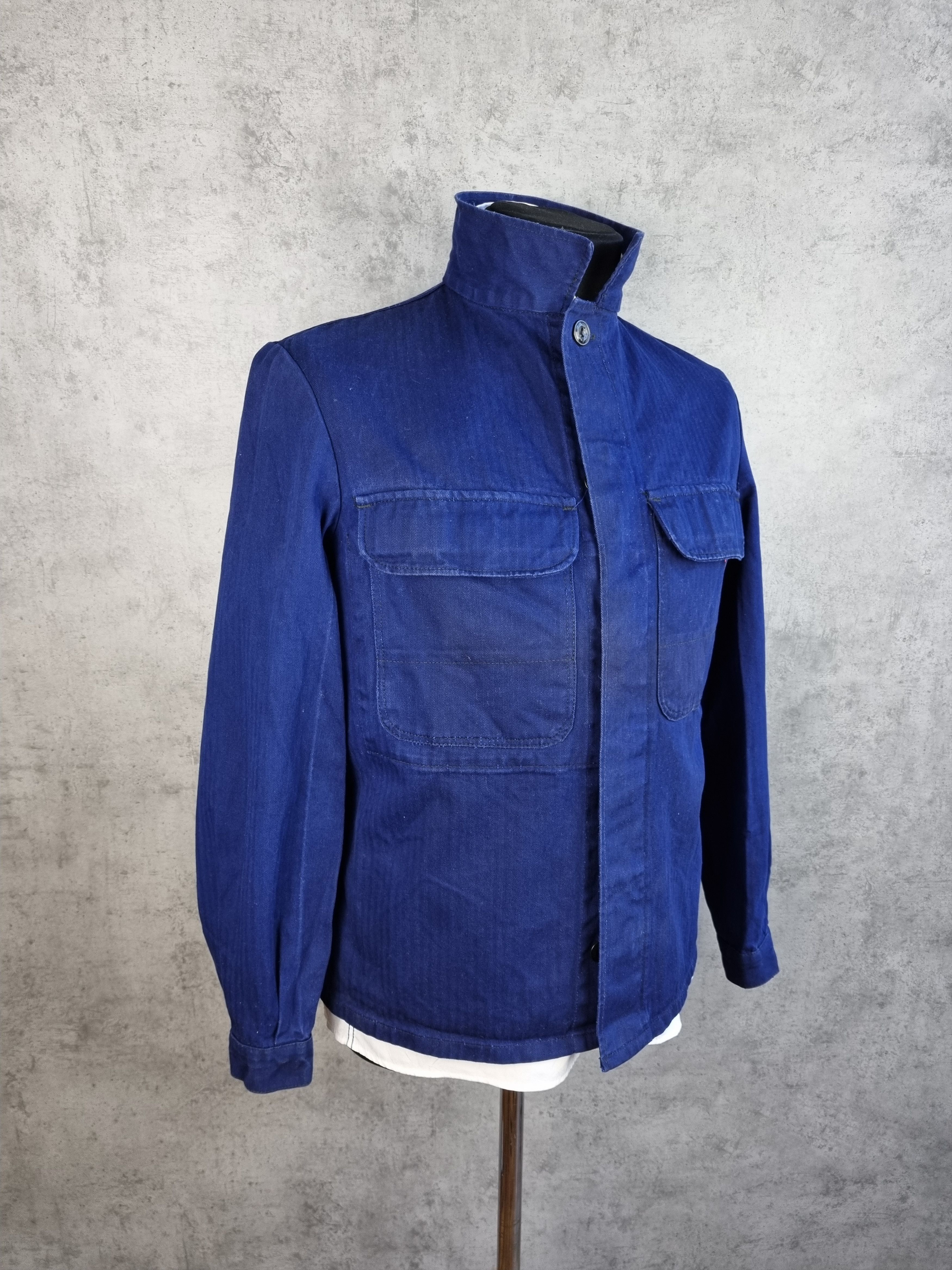 Le Laboureur × Vetra 60s Sanfor Chore Workers Jacket Used Size US M / EU 48-50 / 2 - 5 Thumbnail