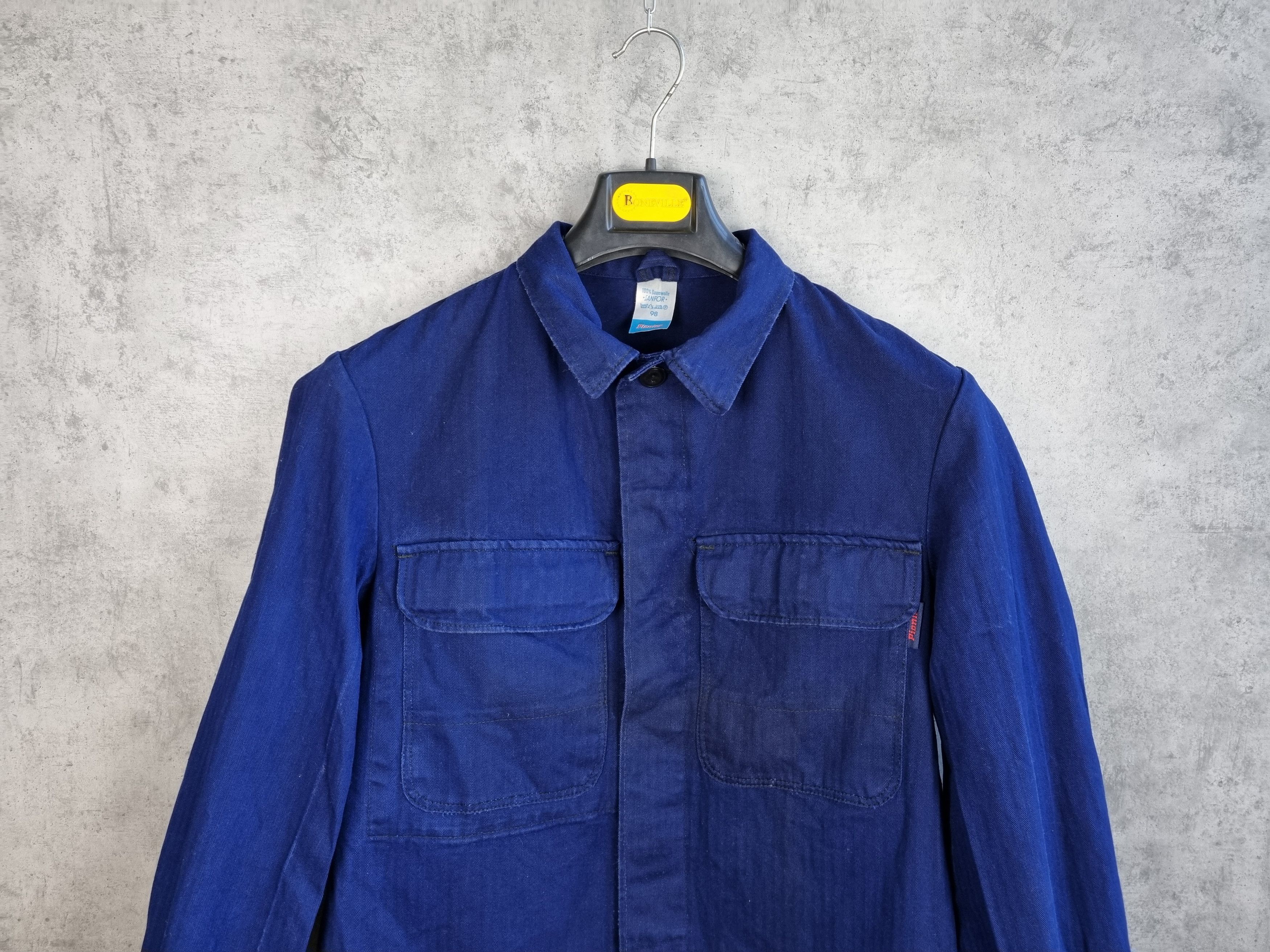 Le Laboureur × Vetra 60s Sanfor Chore Workers Jacket Used Size US M / EU 48-50 / 2 - 9 Thumbnail