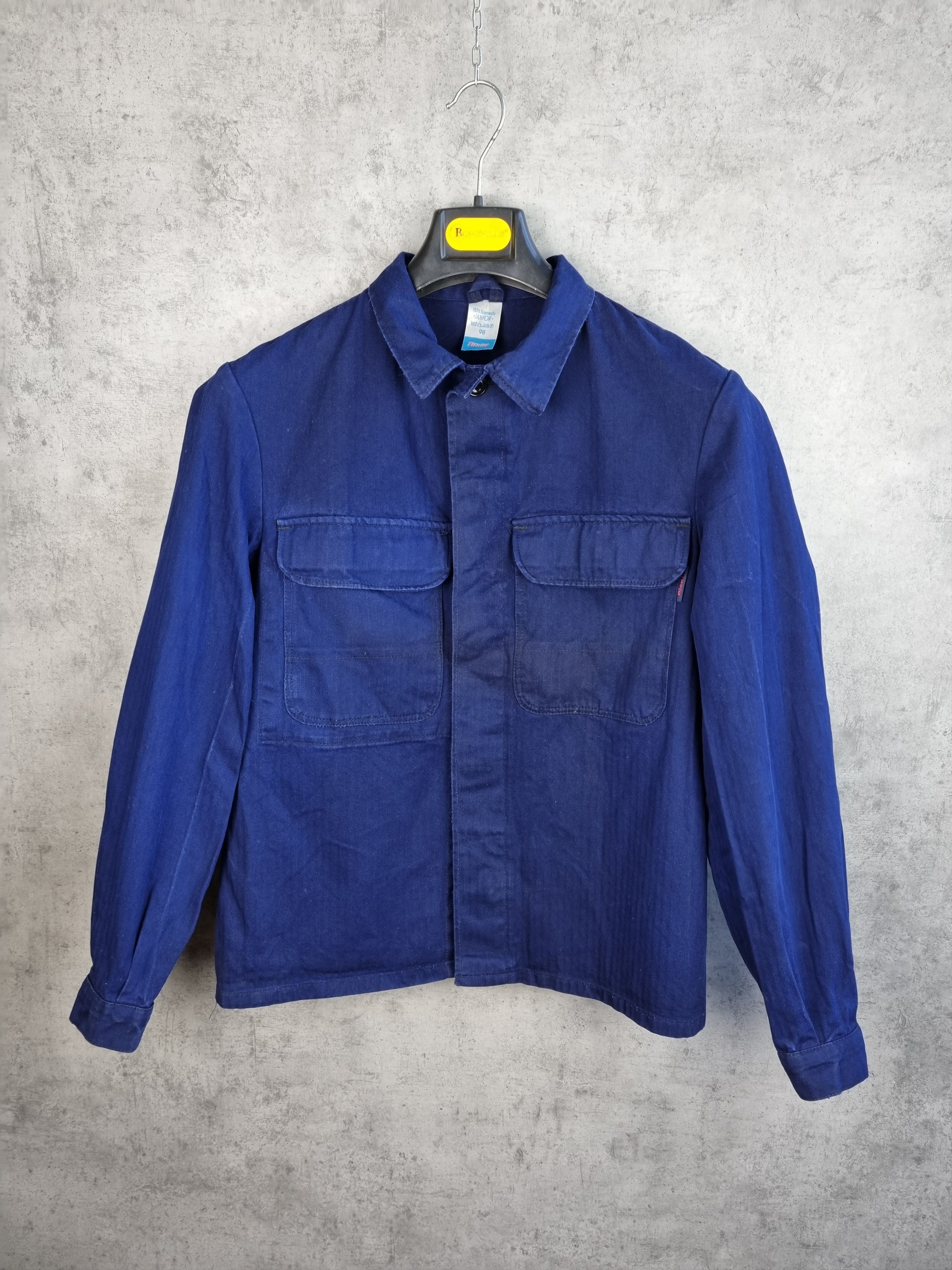 Le Laboureur × Vetra 60s Sanfor Chore Workers Jacket Used Size US M / EU 48-50 / 2 - 8 Thumbnail