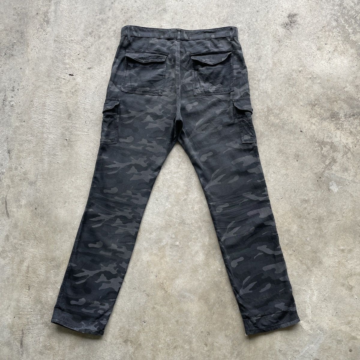 Japanese Brand W34x32💥 Double Focus Japan Faded Multipocket Cargo Pants Size US 34 / EU 50 - 14 Thumbnail