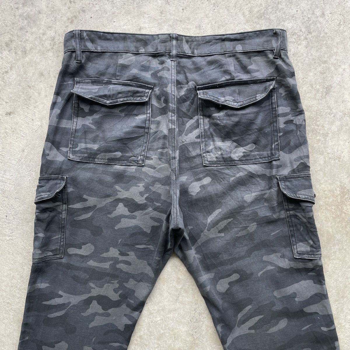 Japanese Brand W34x32💥 Double Focus Japan Faded Multipocket Cargo Pants Size US 34 / EU 50 - 13 Thumbnail