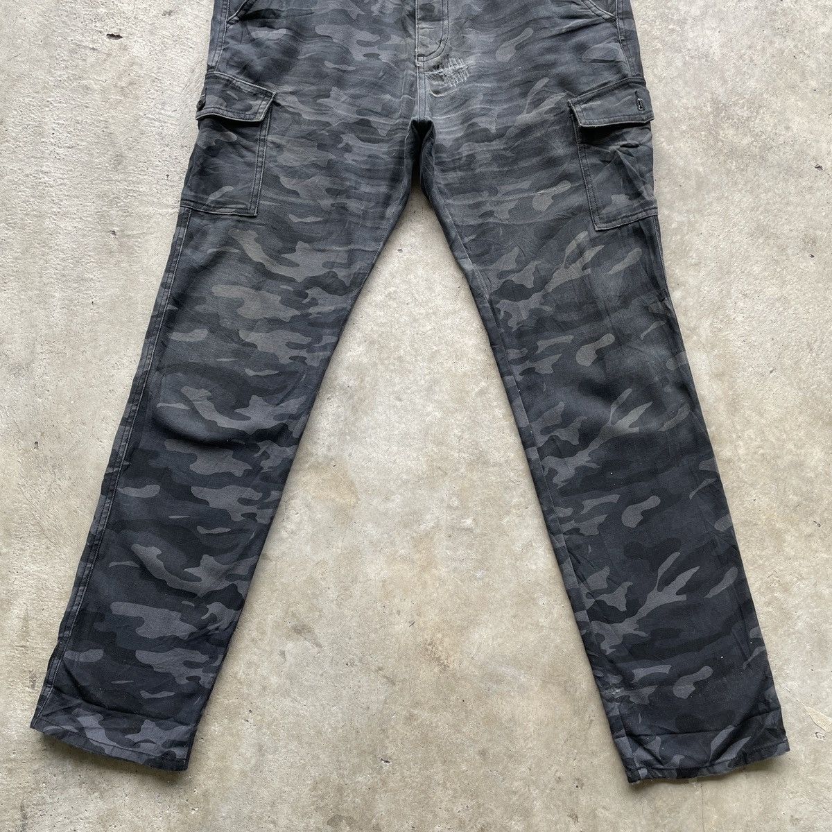 Japanese Brand W34x32💥 Double Focus Japan Faded Multipocket Cargo Pants Size US 34 / EU 50 - 6 Thumbnail