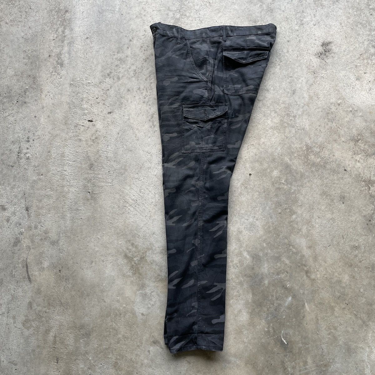 Japanese Brand W34x32💥 Double Focus Japan Faded Multipocket Cargo Pants Size US 34 / EU 50 - 9 Thumbnail