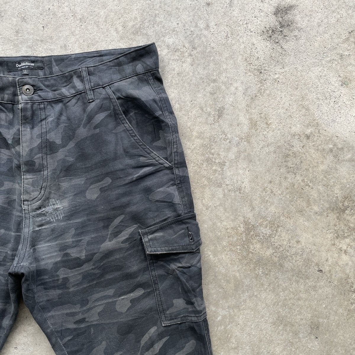 Japanese Brand W34x32💥 Double Focus Japan Faded Multipocket Cargo Pants Size US 34 / EU 50 - 5 Thumbnail