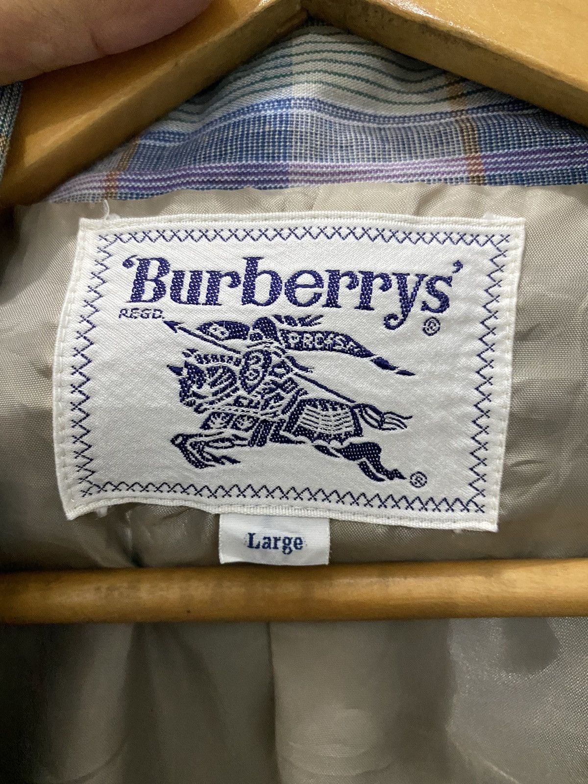 Burberry Vintage Burberrys Living Jacket Size US L / EU 52-54 / 3 - 6 Thumbnail