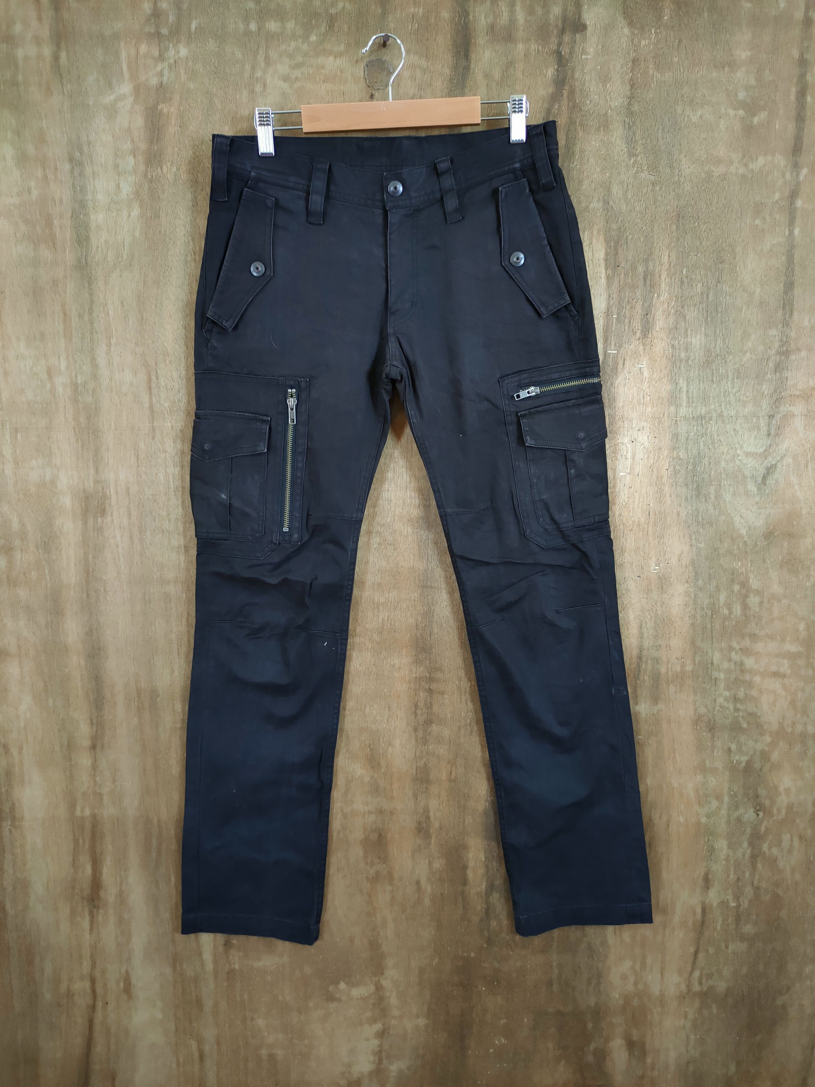 Hypebeast ABX multipocket utility tactical cargo pants #46-799 Size US 30 / EU 46 - 1 Thumbnail