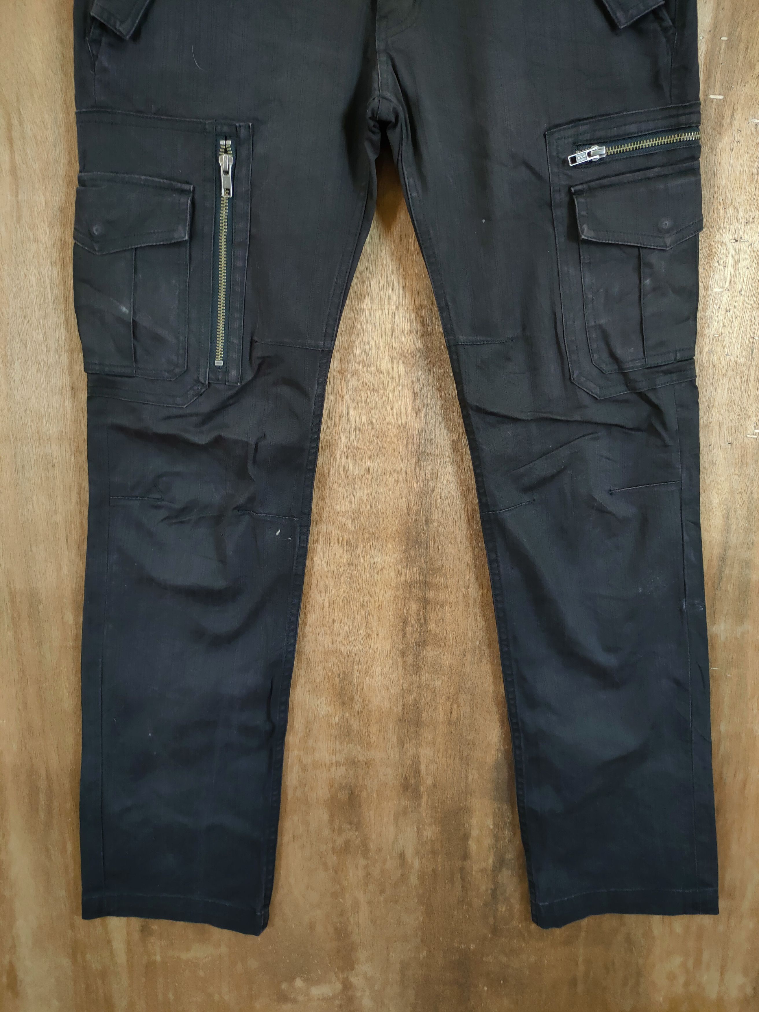 Hypebeast ABX multipocket utility tactical cargo pants #46-799 Size US 30 / EU 46 - 2 Thumbnail