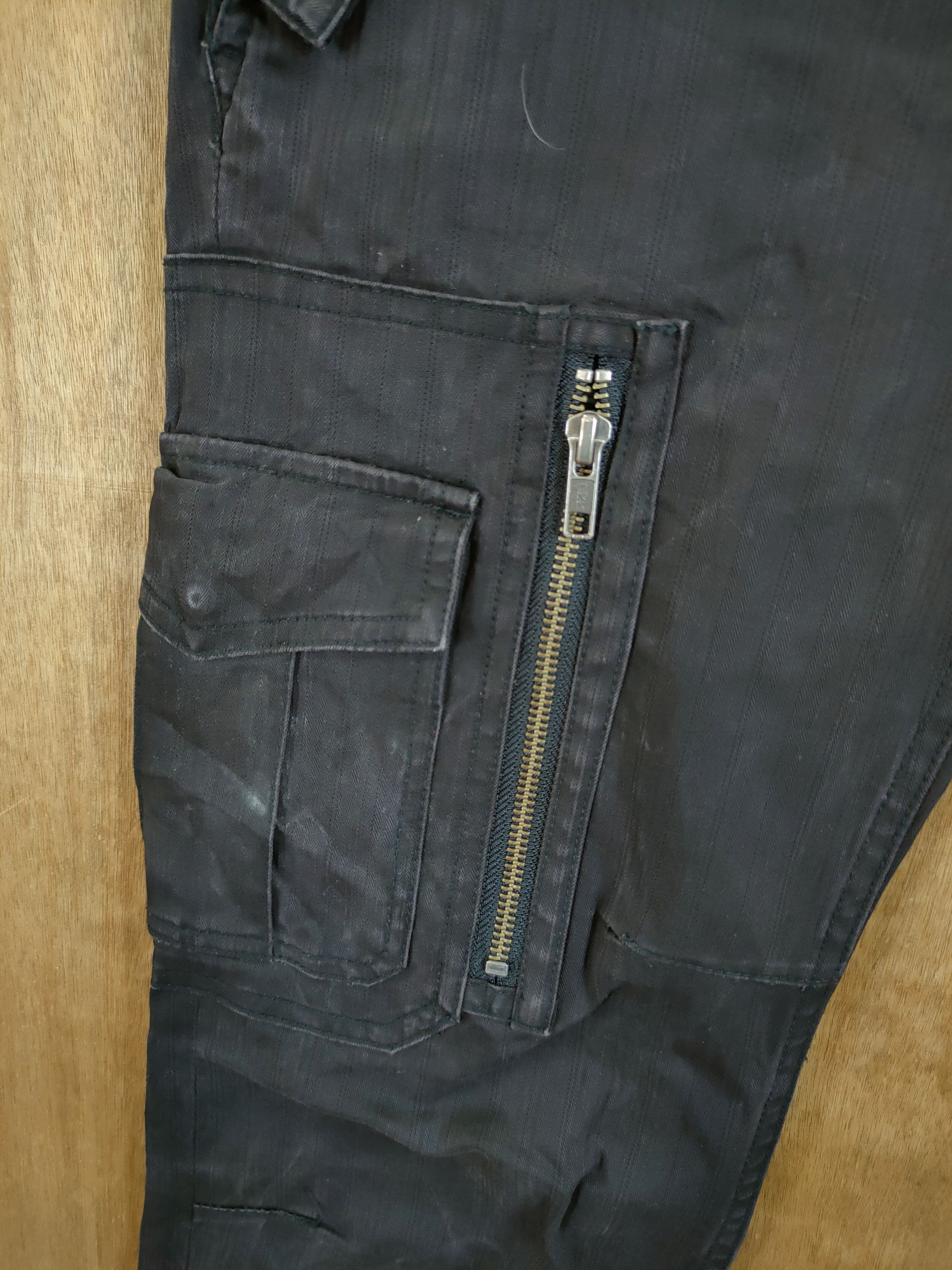 Hypebeast ABX multipocket utility tactical cargo pants #46-799 Size US 30 / EU 46 - 4 Thumbnail