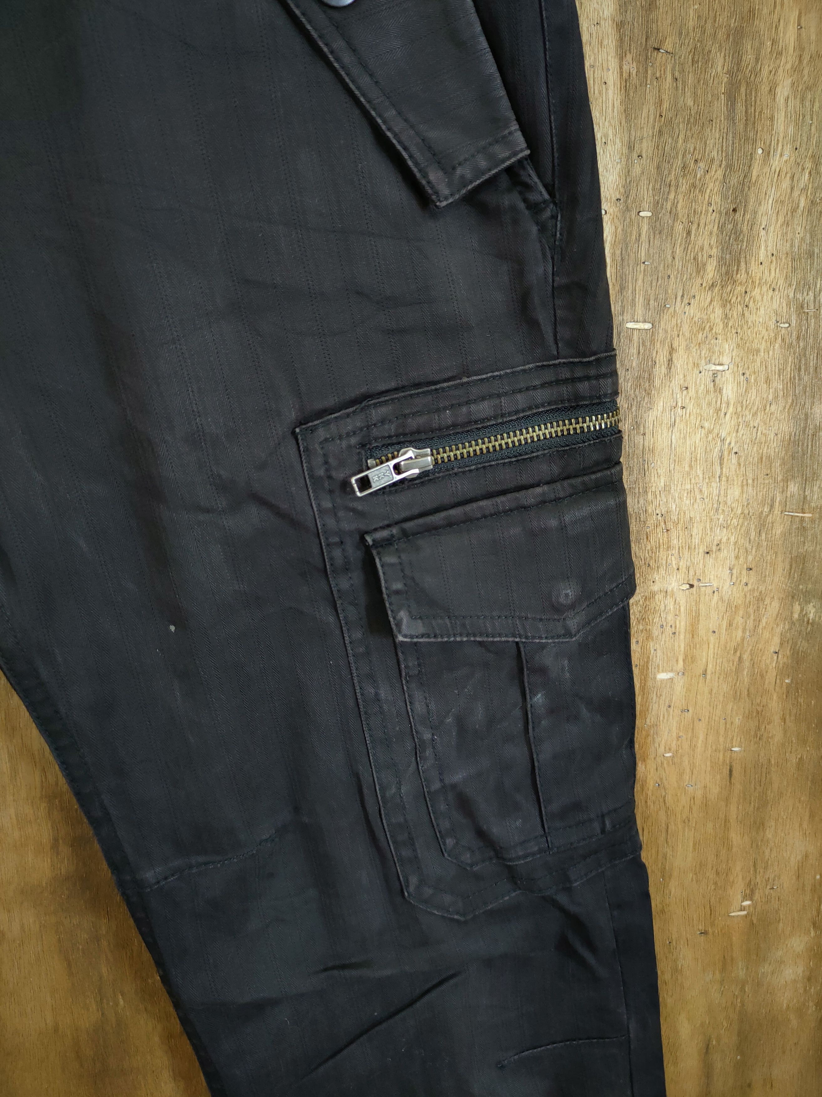 Hypebeast ABX multipocket utility tactical cargo pants #46-799 Size US 30 / EU 46 - 5 Thumbnail