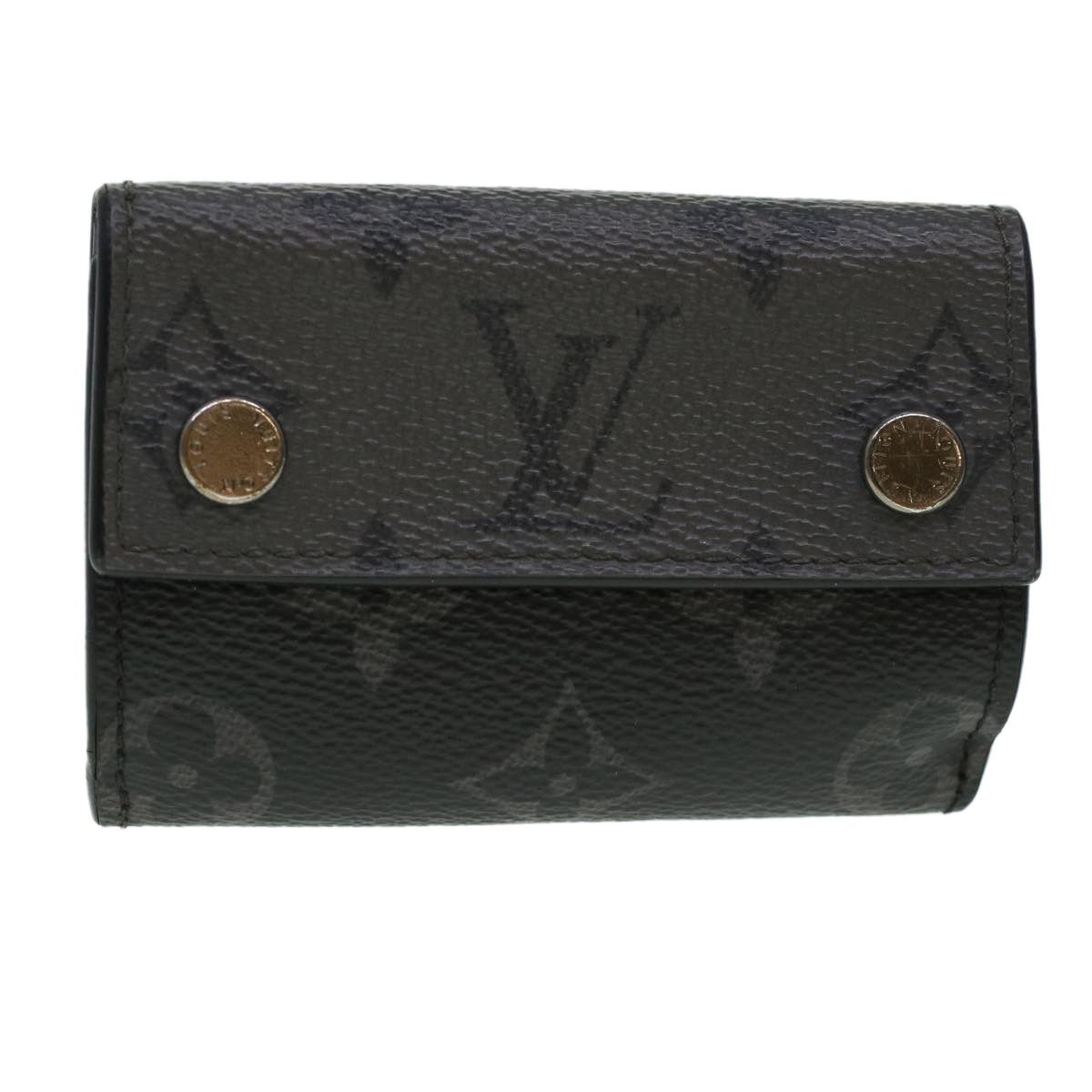 LOUIS VUITTON Clémence Wallet Monogram Reverse. Size