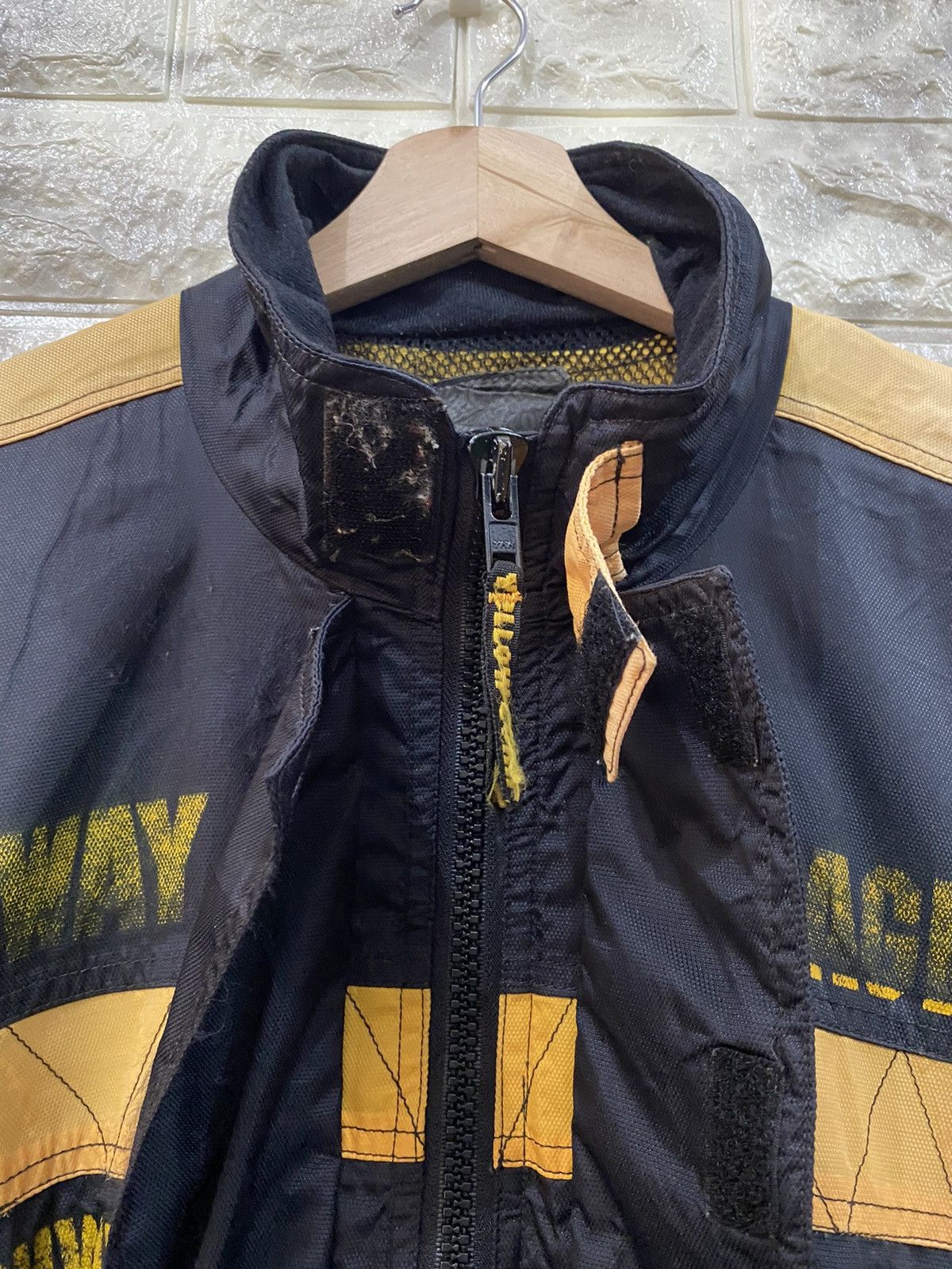 Vintage × YELLOW CORN Vintage Yellow Corn Biker Jacket Size US L / EU 52-54 / 3 - 9 Thumbnail