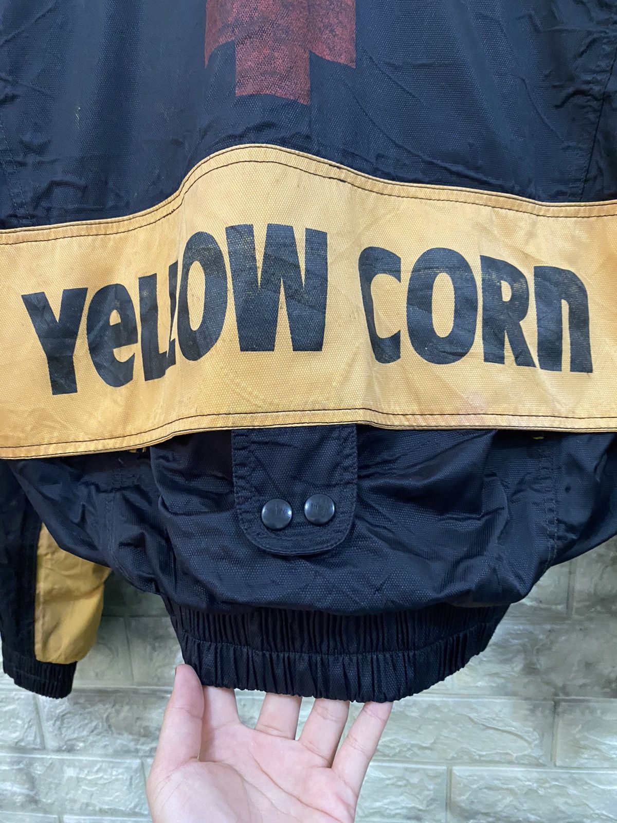 Vintage × YELLOW CORN Vintage Yellow Corn Biker Jacket Size US L / EU 52-54 / 3 - 11 Thumbnail