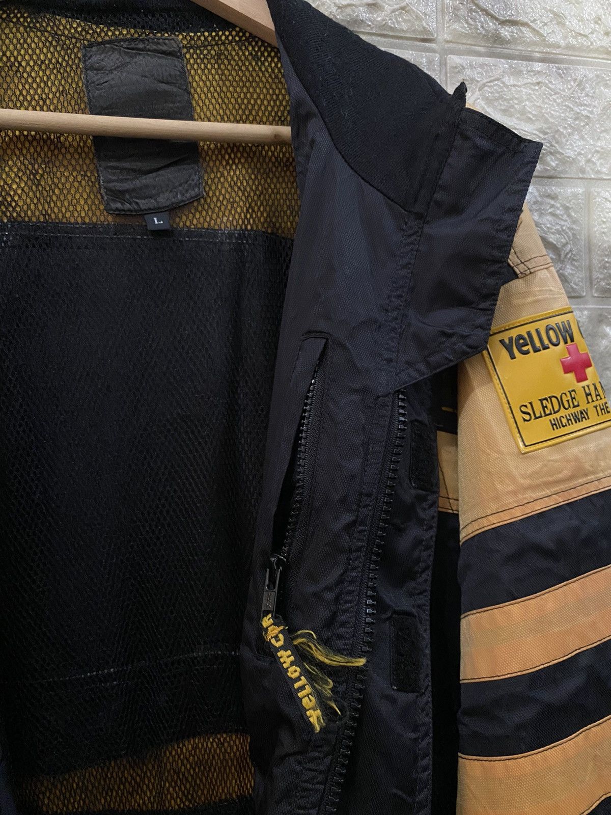 Vintage × YELLOW CORN Vintage Yellow Corn Biker Jacket Size US L / EU 52-54 / 3 - 12 Thumbnail