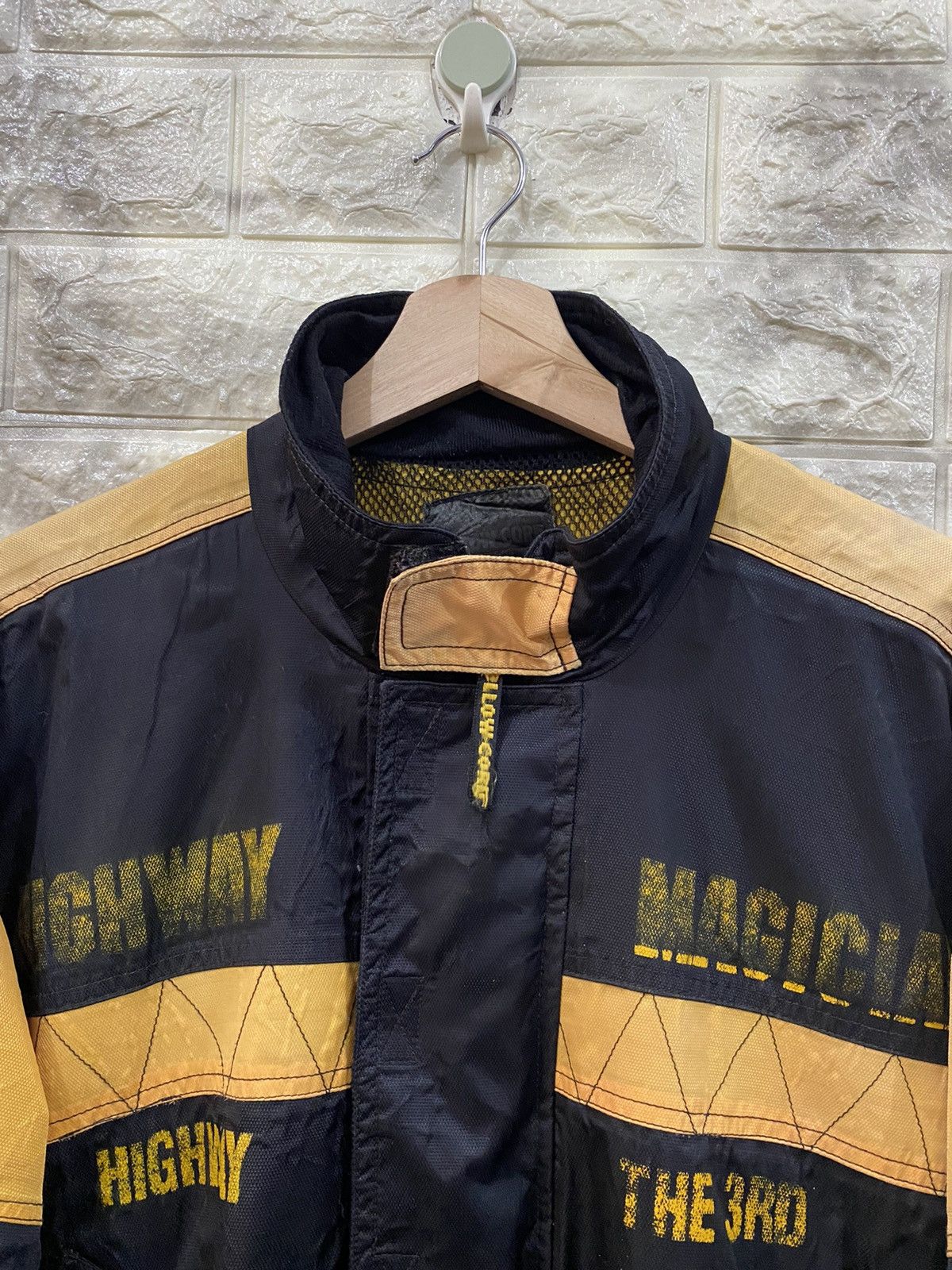 Vintage × YELLOW CORN Vintage Yellow Corn Biker Jacket Size US L / EU 52-54 / 3 - 7 Thumbnail