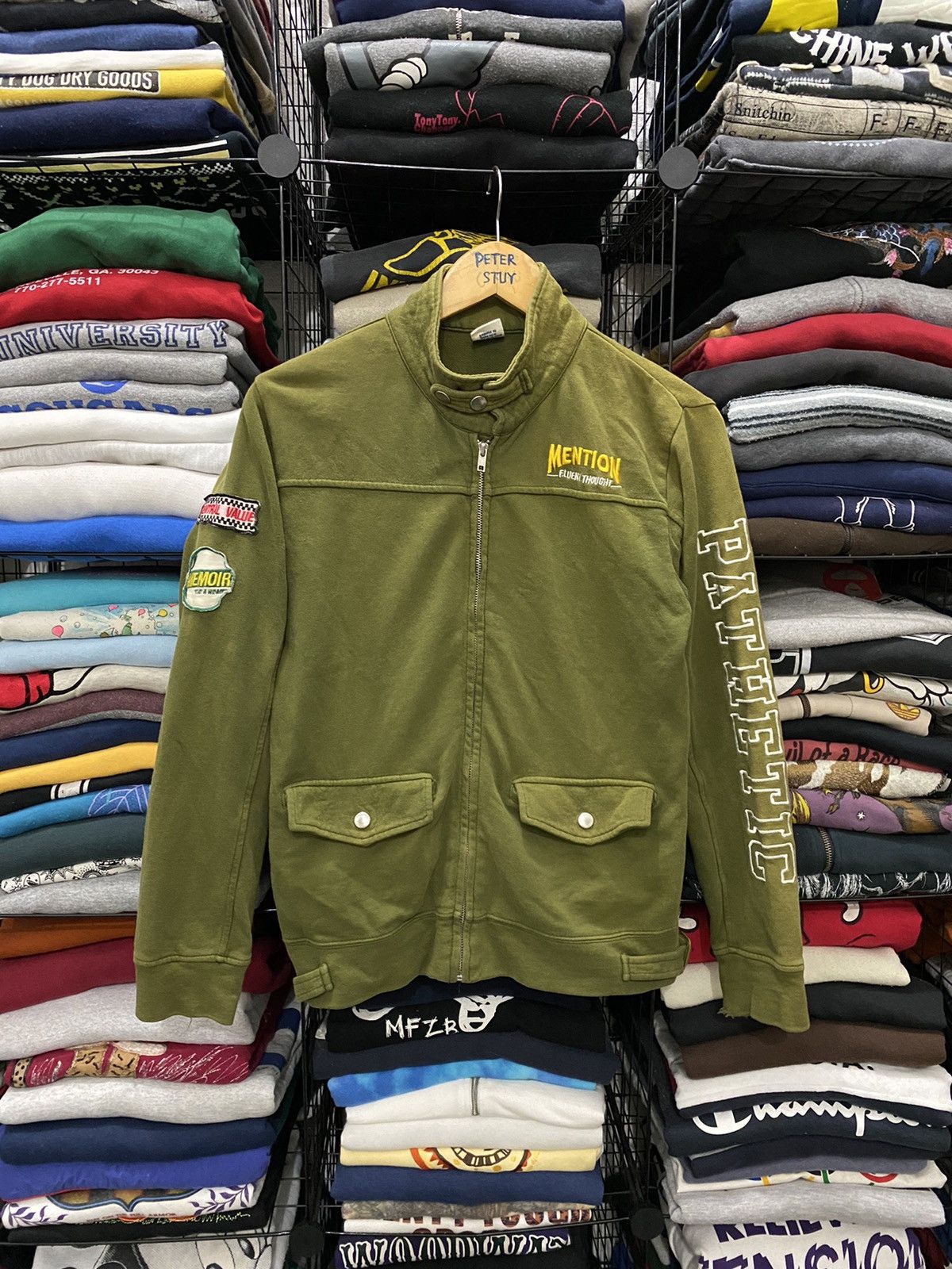 Japanese Brand Zero Gravice Zipper Jacket Nice Style Size US M / EU 48-50 / 2 - 1 Thumbnail