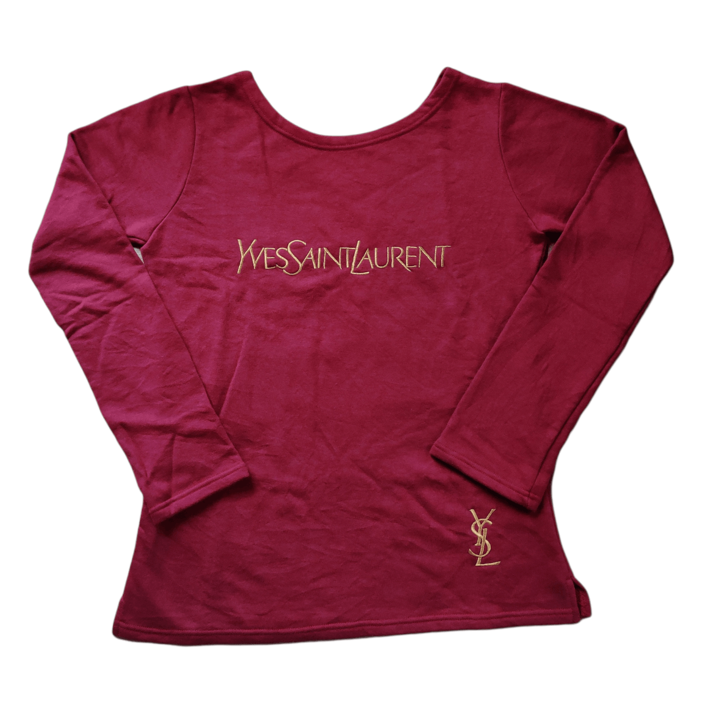 Yves Saint Laurent YSL Yves Saint Laurent Women's Gold Embroidery Size M / US 6-8 / IT 42-44 - 1 Thumbnail