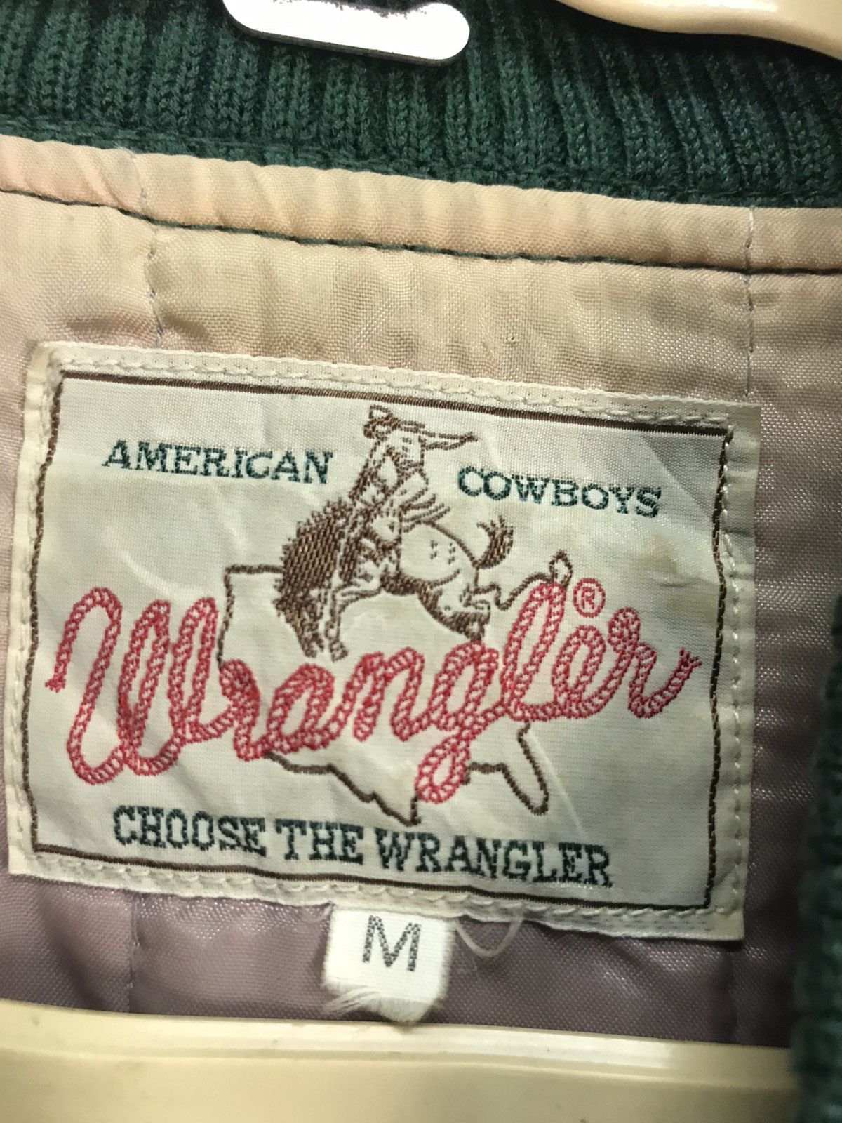 Vintage × Wrangler Vintage wrangler cowboys varsity jacket Size US M / EU 48-50 / 2 - 5 Thumbnail