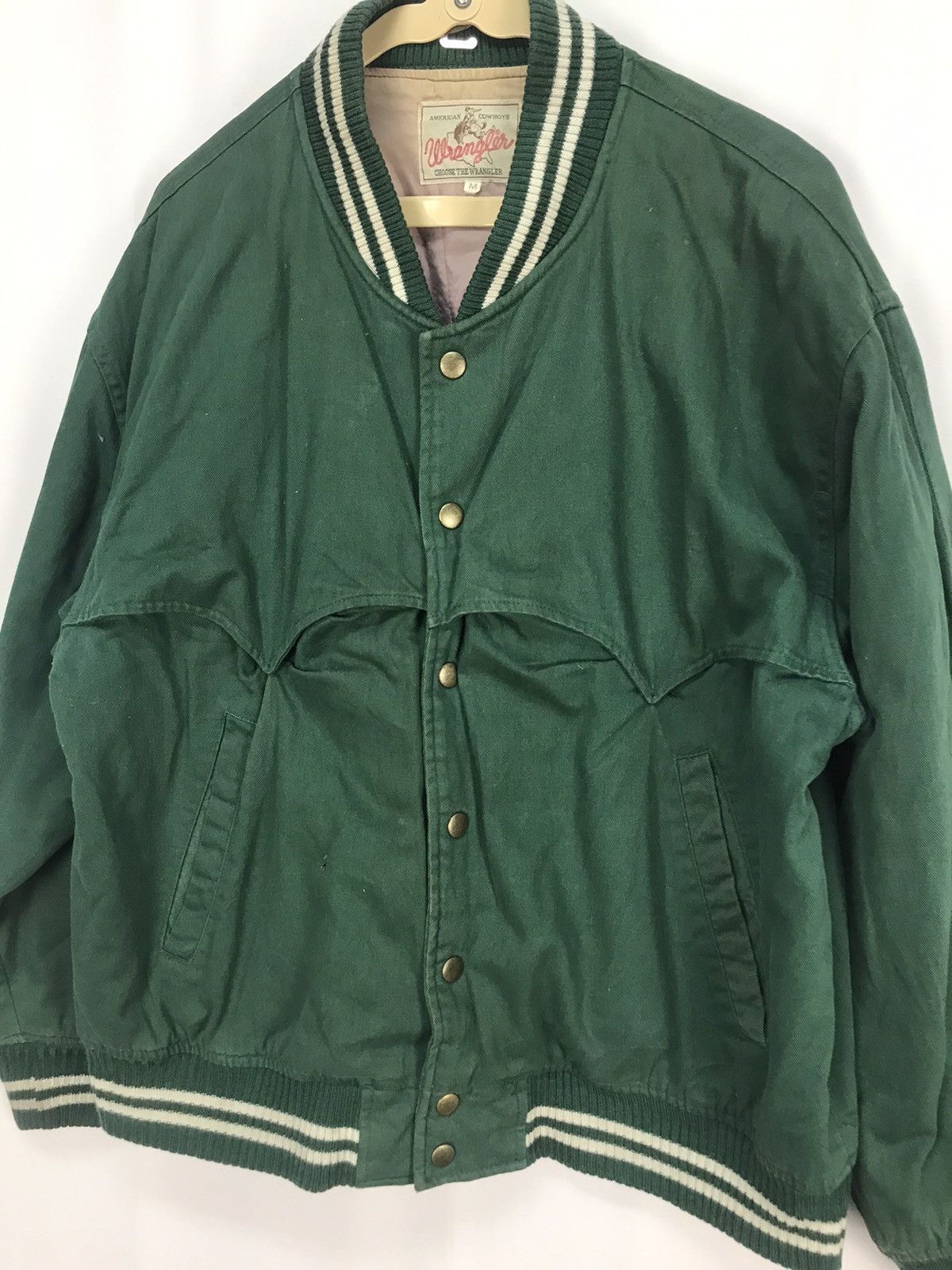 Vintage × Wrangler Vintage wrangler cowboys varsity jacket Size US M / EU 48-50 / 2 - 4 Thumbnail