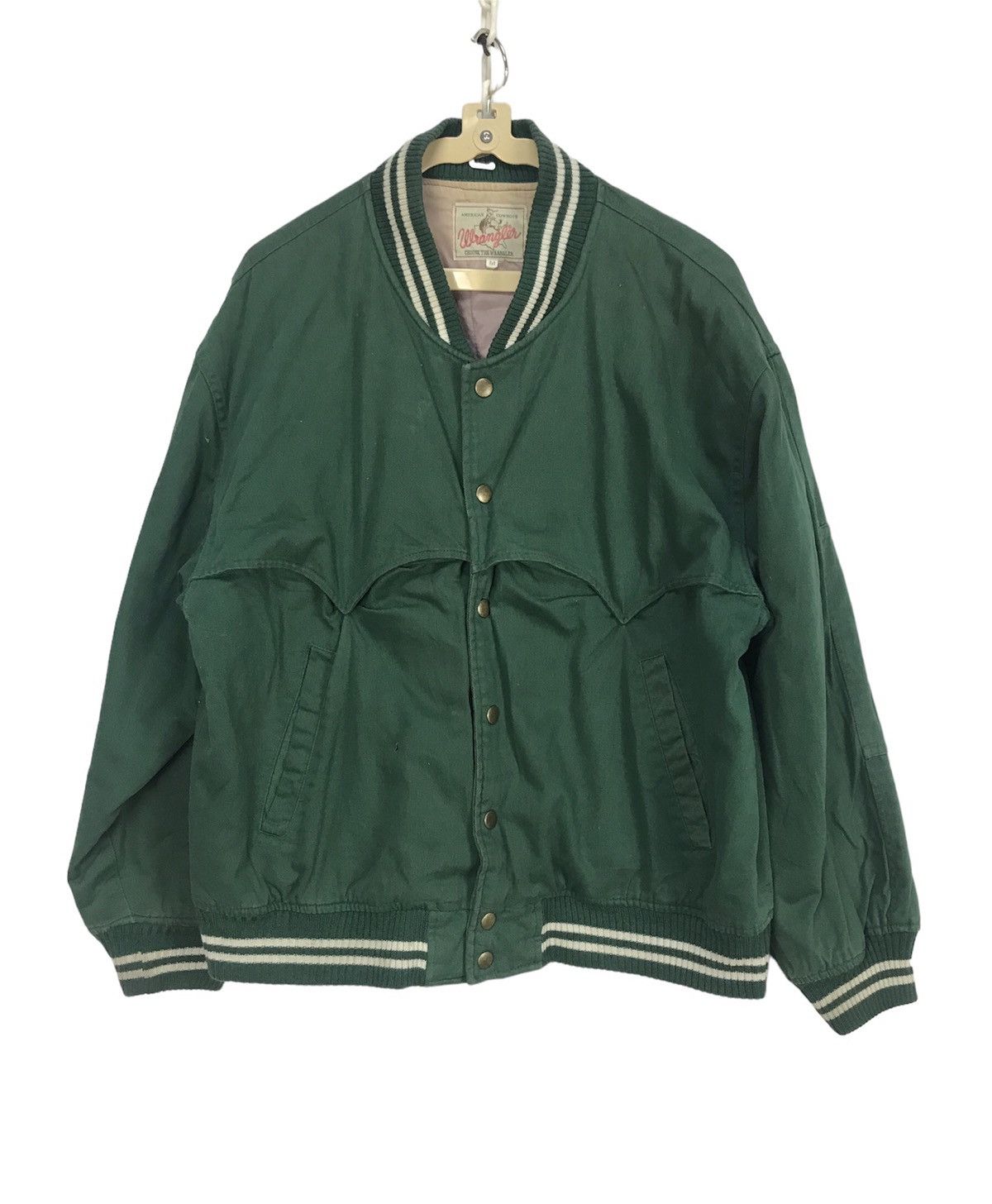 Vintage × Wrangler Vintage wrangler cowboys varsity jacket Size US M / EU 48-50 / 2 - 1 Thumbnail