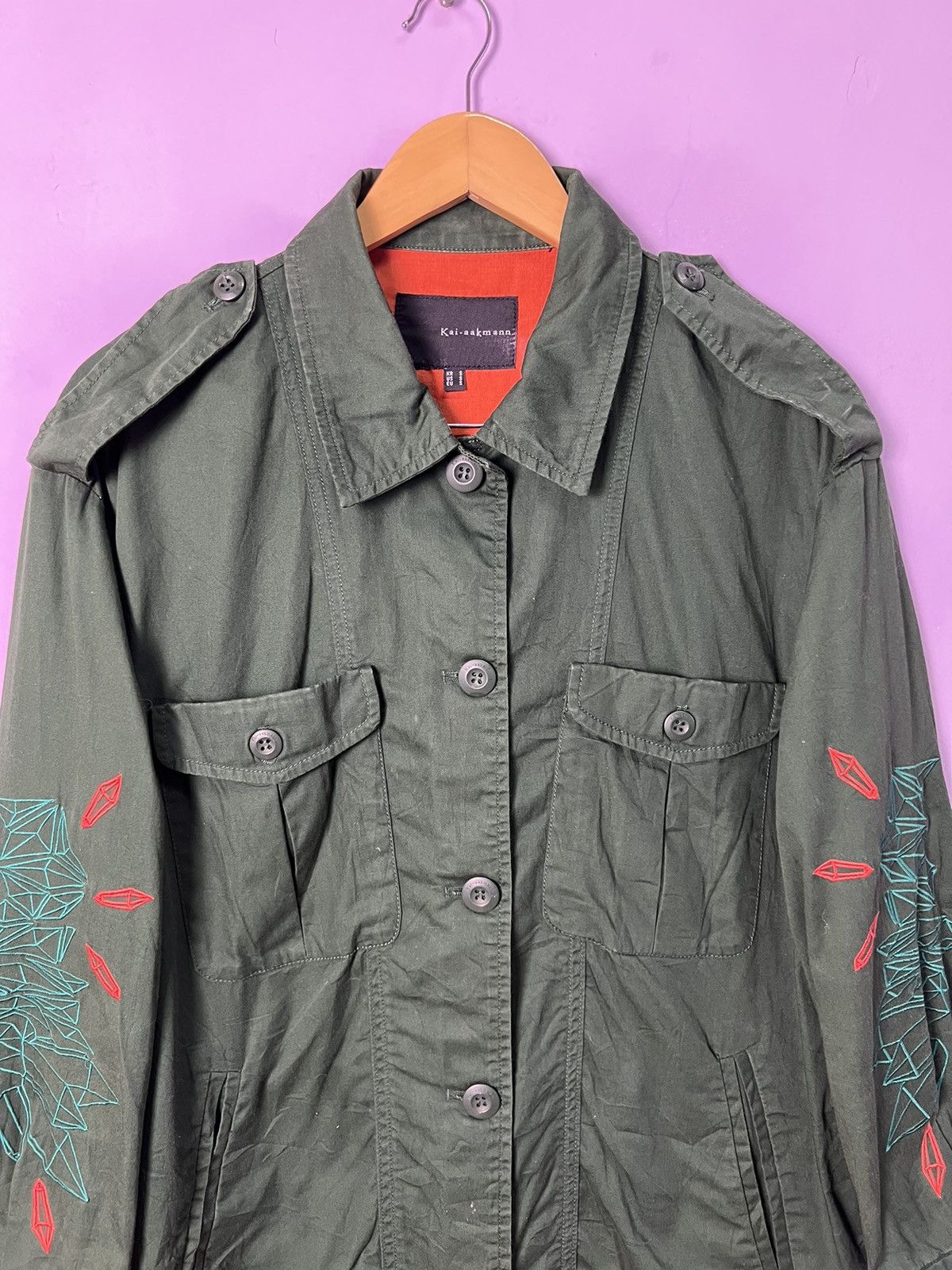 Kai Aakmann 🔥Kai Aakman Embroidery Overshirts Size US M / EU 48-50 / 2 - 8 Thumbnail