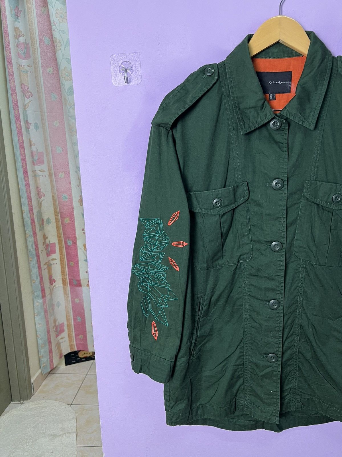 Kai Aakmann 🔥Kai Aakman Embroidery Overshirts Size US M / EU 48-50 / 2 - 4 Thumbnail