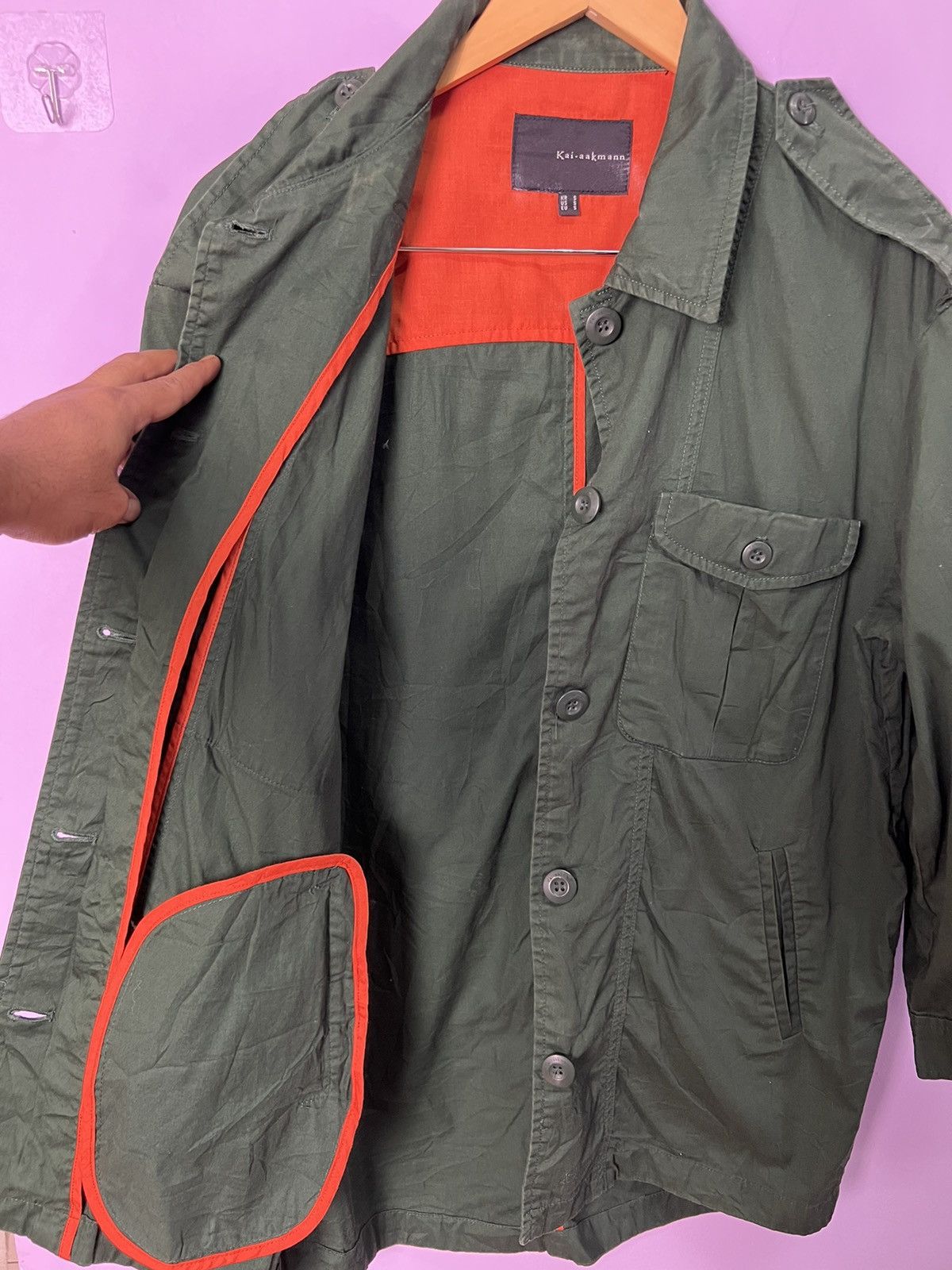 Kai Aakmann 🔥Kai Aakman Embroidery Overshirts Size US M / EU 48-50 / 2 - 17 Thumbnail
