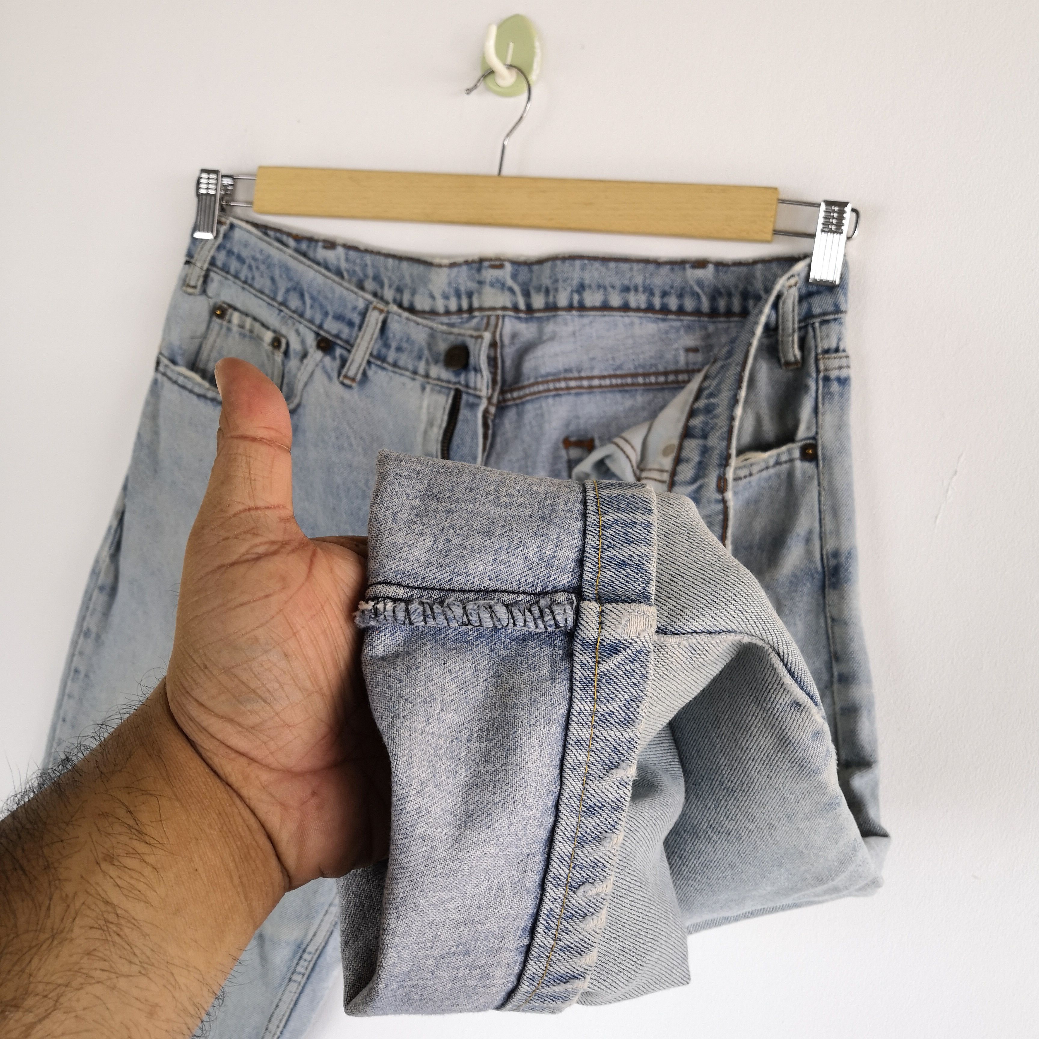 Levi's Vintage Levis Jeans Distressed Levis Light Wash Denim Pants Size US 36 / EU 52 - 10 Thumbnail