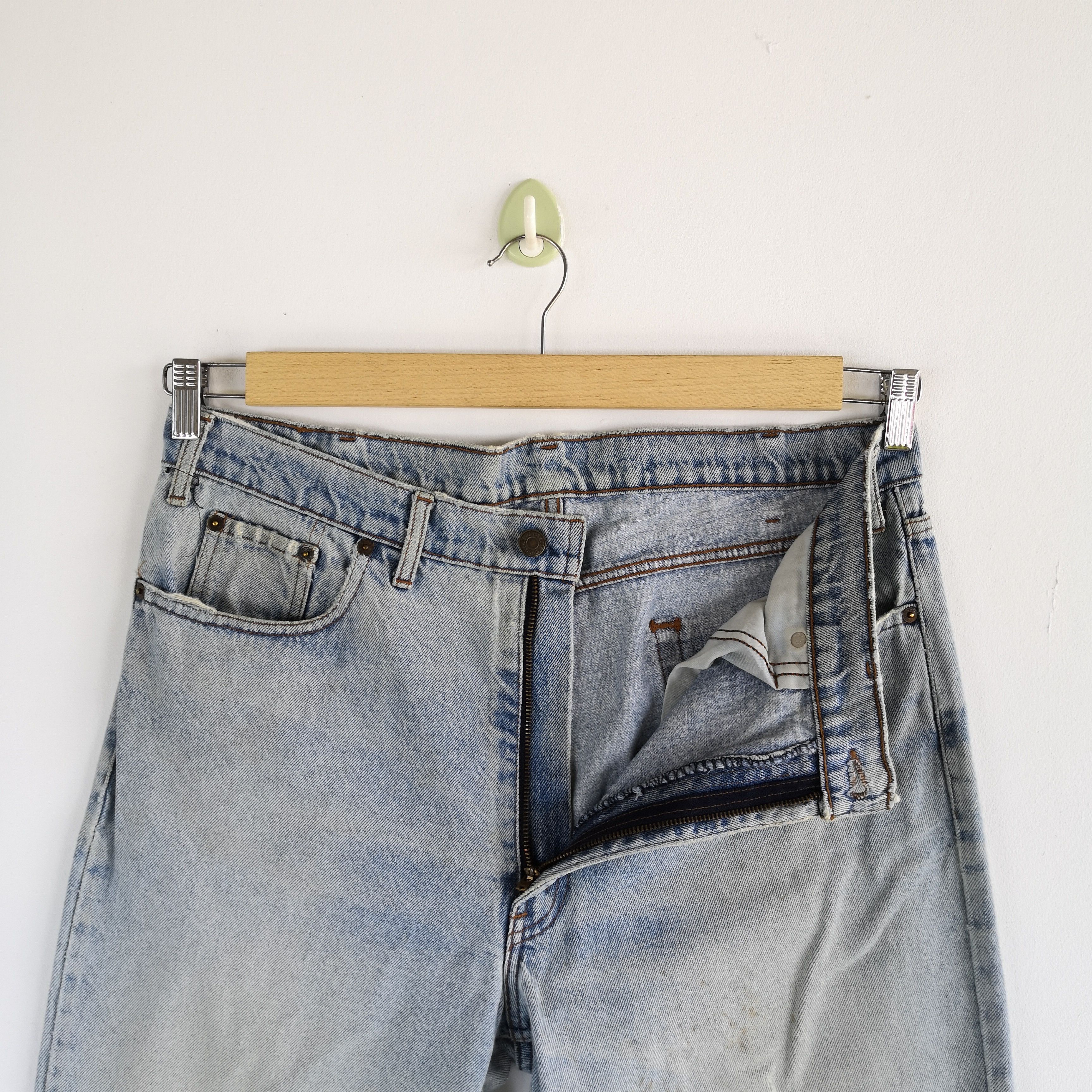 Levi's Vintage Levis Jeans Distressed Levis Light Wash Denim Pants Size US 36 / EU 52 - 8 Thumbnail