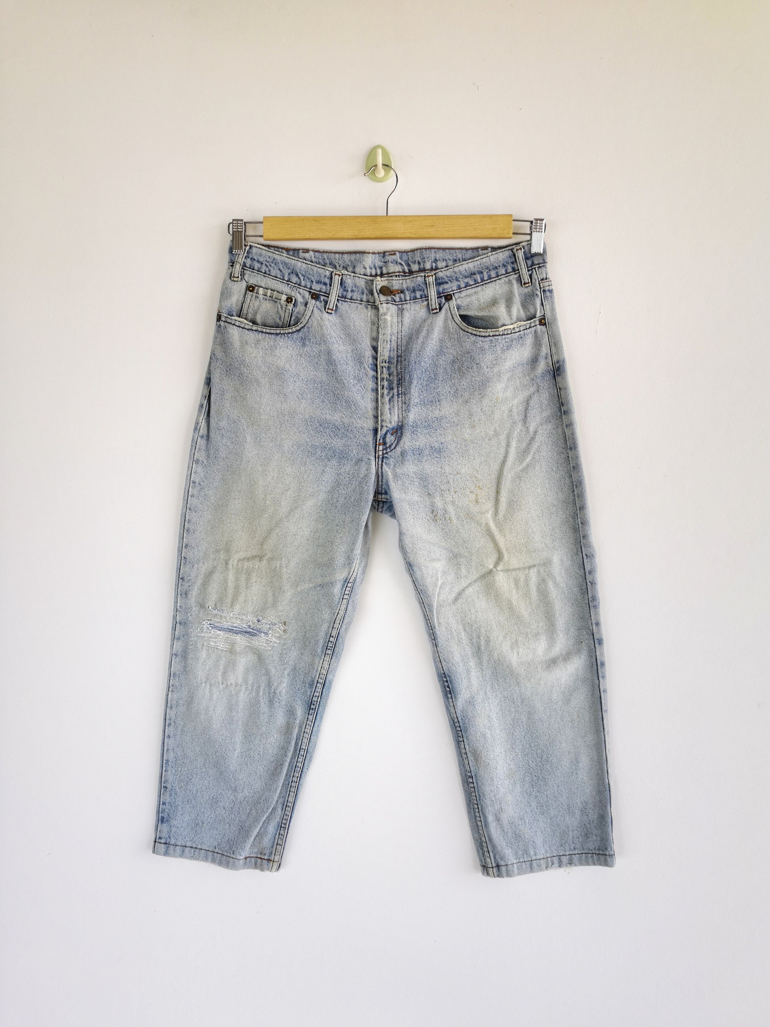 Levi's Vintage Levis Jeans Distressed Levis Light Wash Denim Pants Size US 36 / EU 52 - 1 Thumbnail