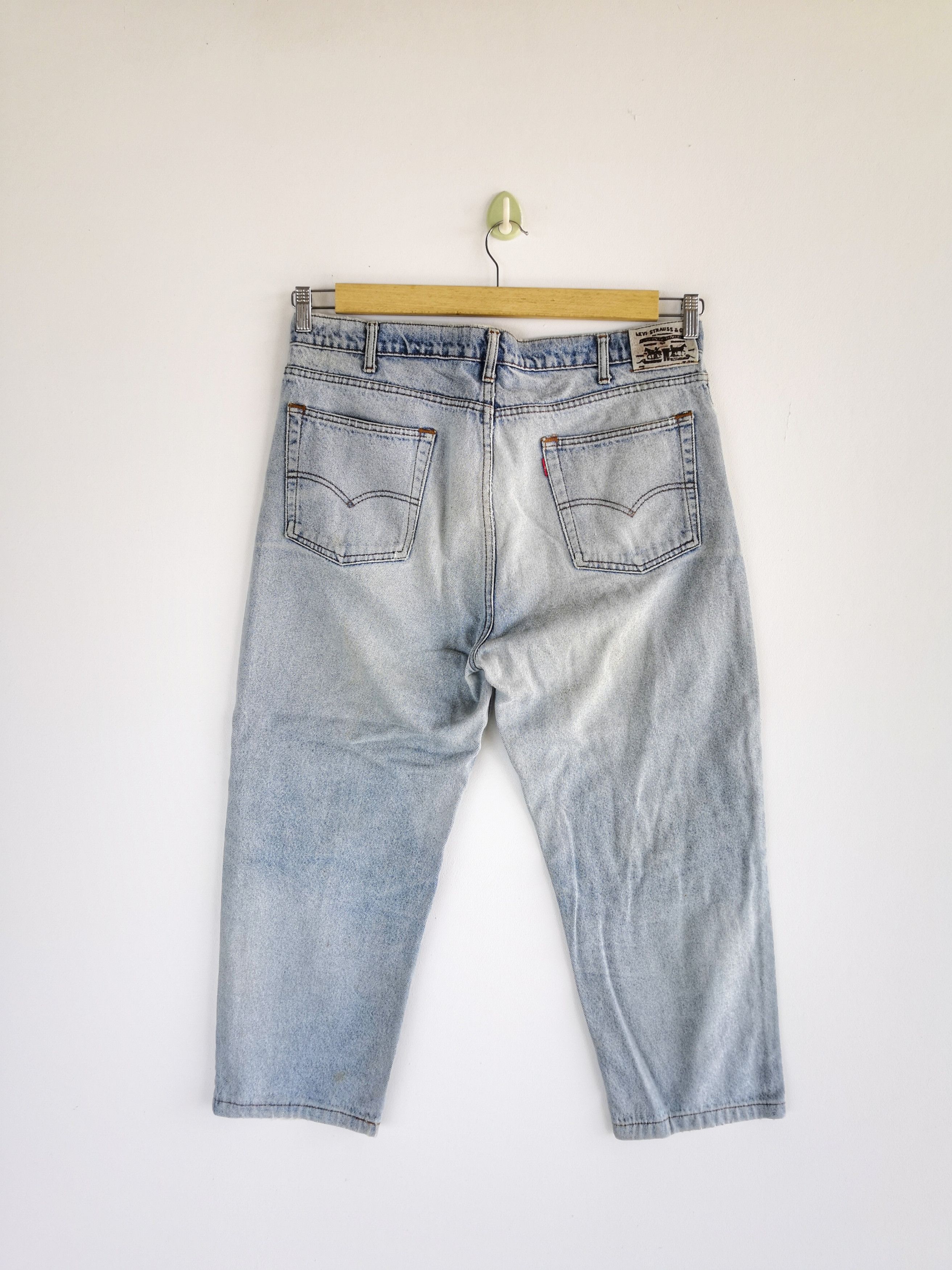 Levi's Vintage Levis Jeans Distressed Levis Light Wash Denim Pants Size US 36 / EU 52 - 2 Thumbnail
