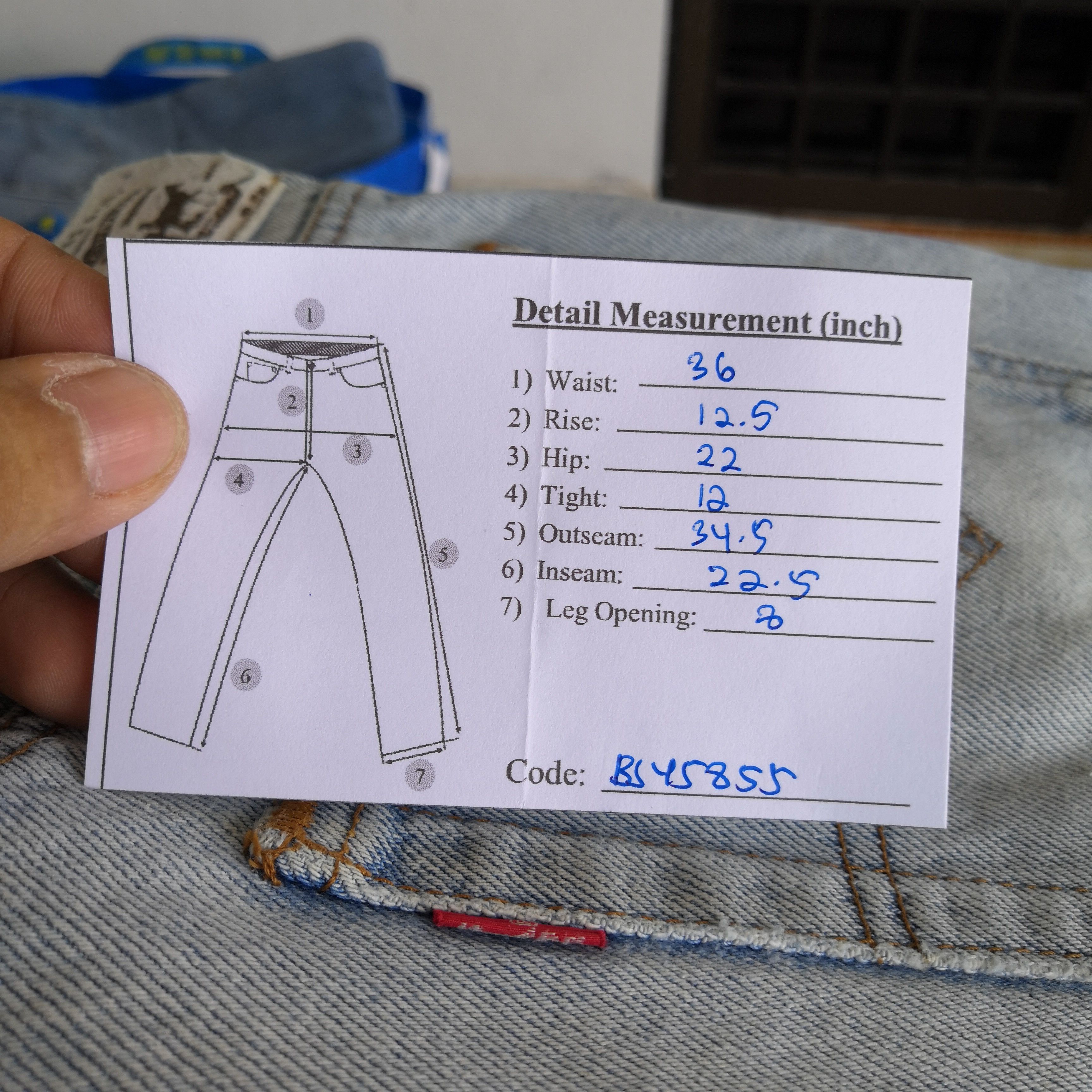 Levi's Vintage Levis Jeans Distressed Levis Light Wash Denim Pants Size US 36 / EU 52 - 12 Thumbnail