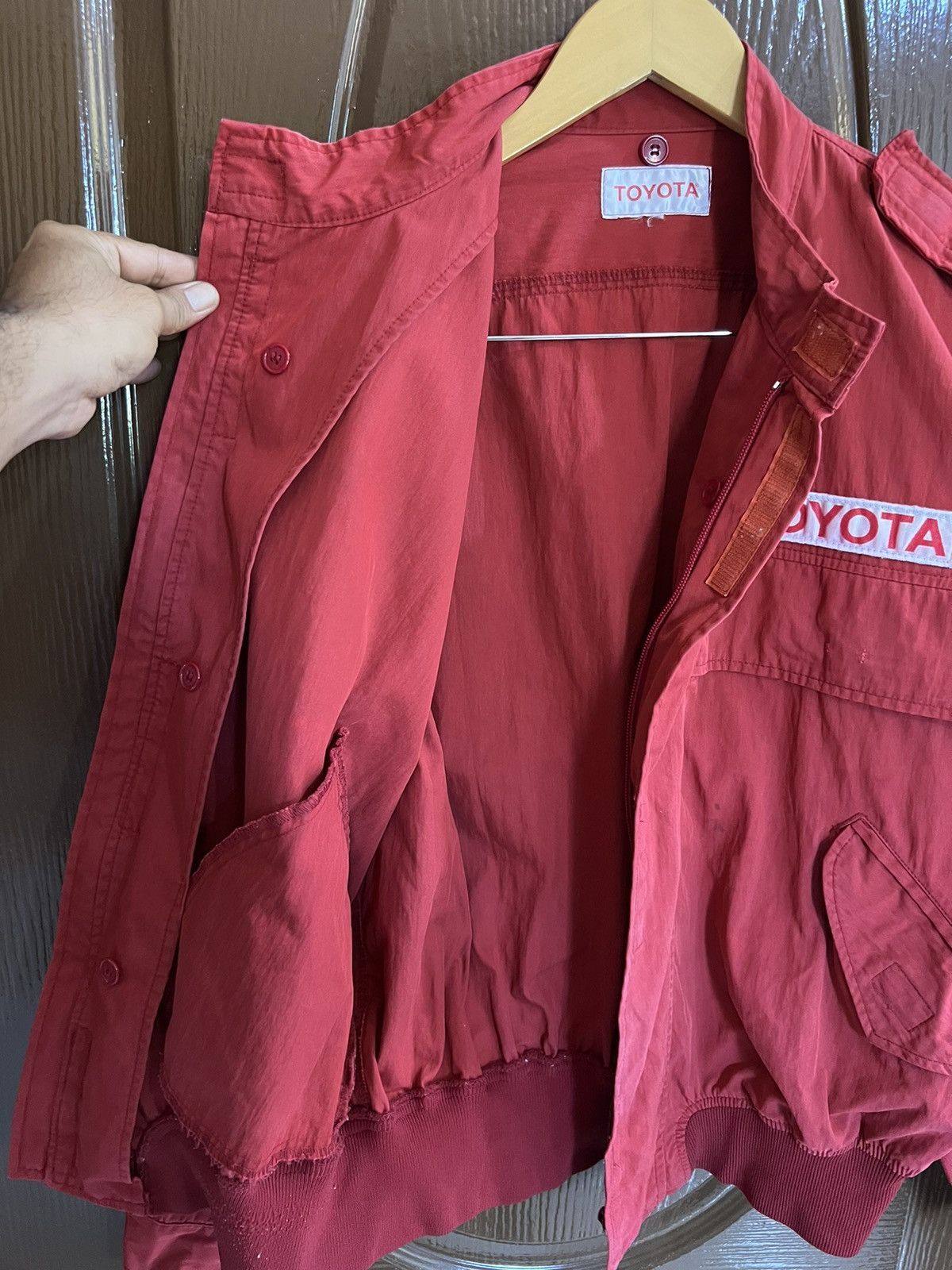 Japanese Brand 🔥Vintage Toyota Racing Jacket Size US XL / EU 56 / 4 - 14 Thumbnail