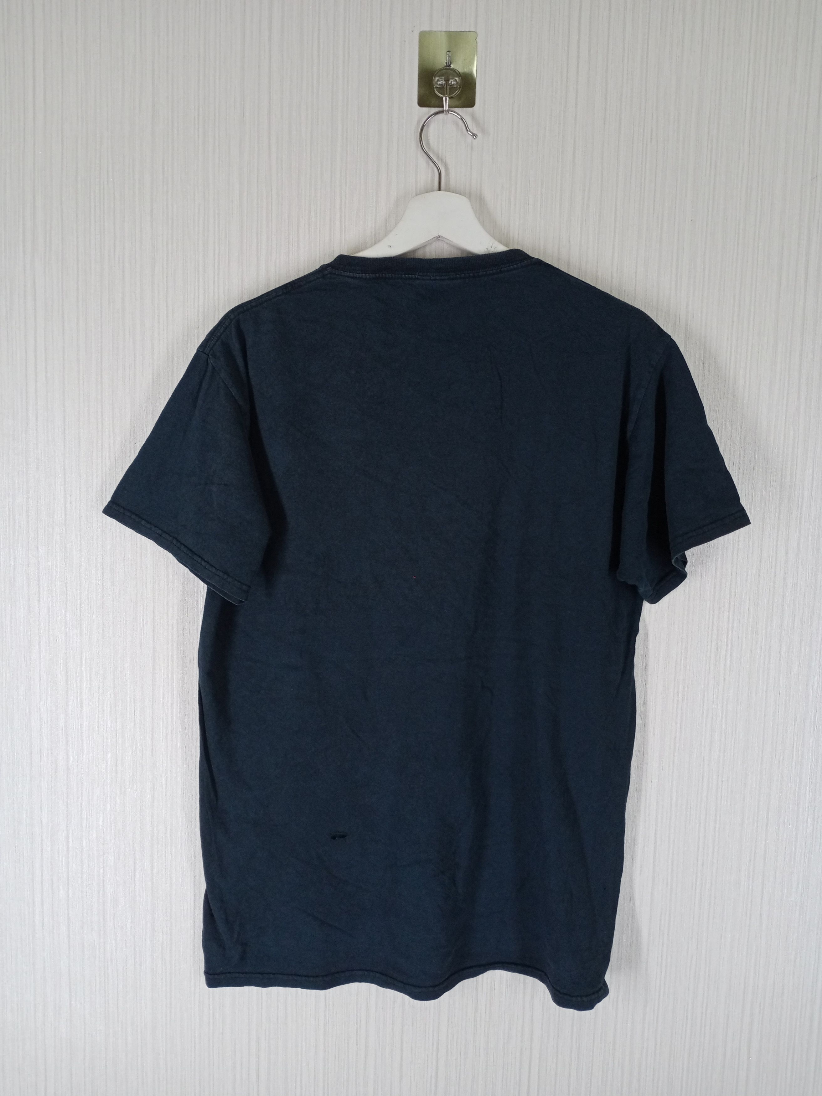 Vintage Vintage Purple Dragon Print - Black T-Shirt Size US M / EU 48-50 / 2 - 2 Thumbnail