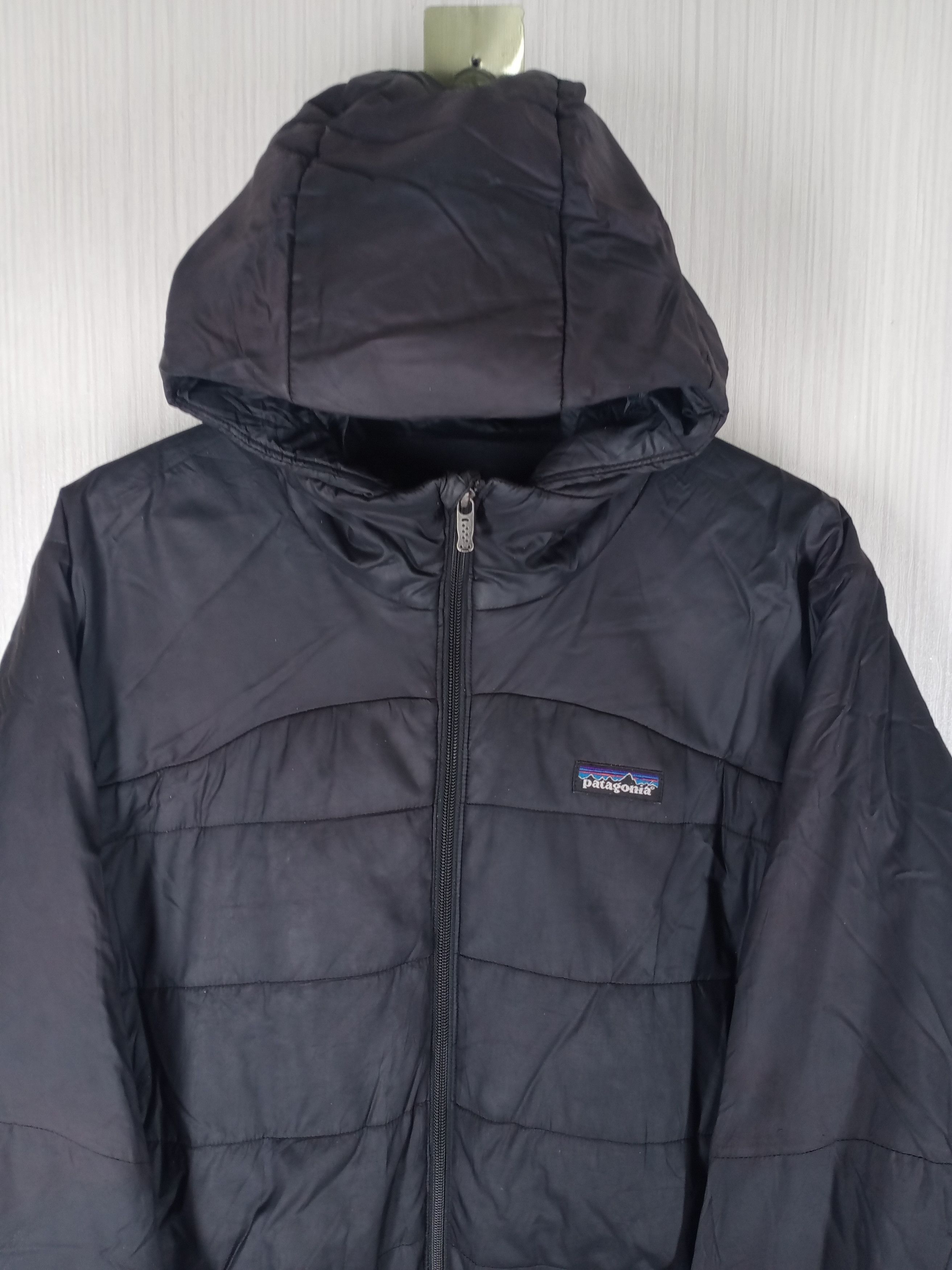 Patagonia Vintage Patagonia Puffer Hoodie Jacket Size US M / EU 48-50 / 2 - 2 Thumbnail