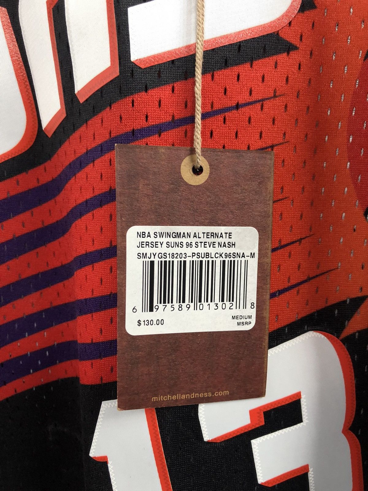 Mitchell & Ness Mitchell and Ness Phoenix Suns Steve Nash Black Jersey Size US M / EU 48-50 / 2 - 3 Thumbnail