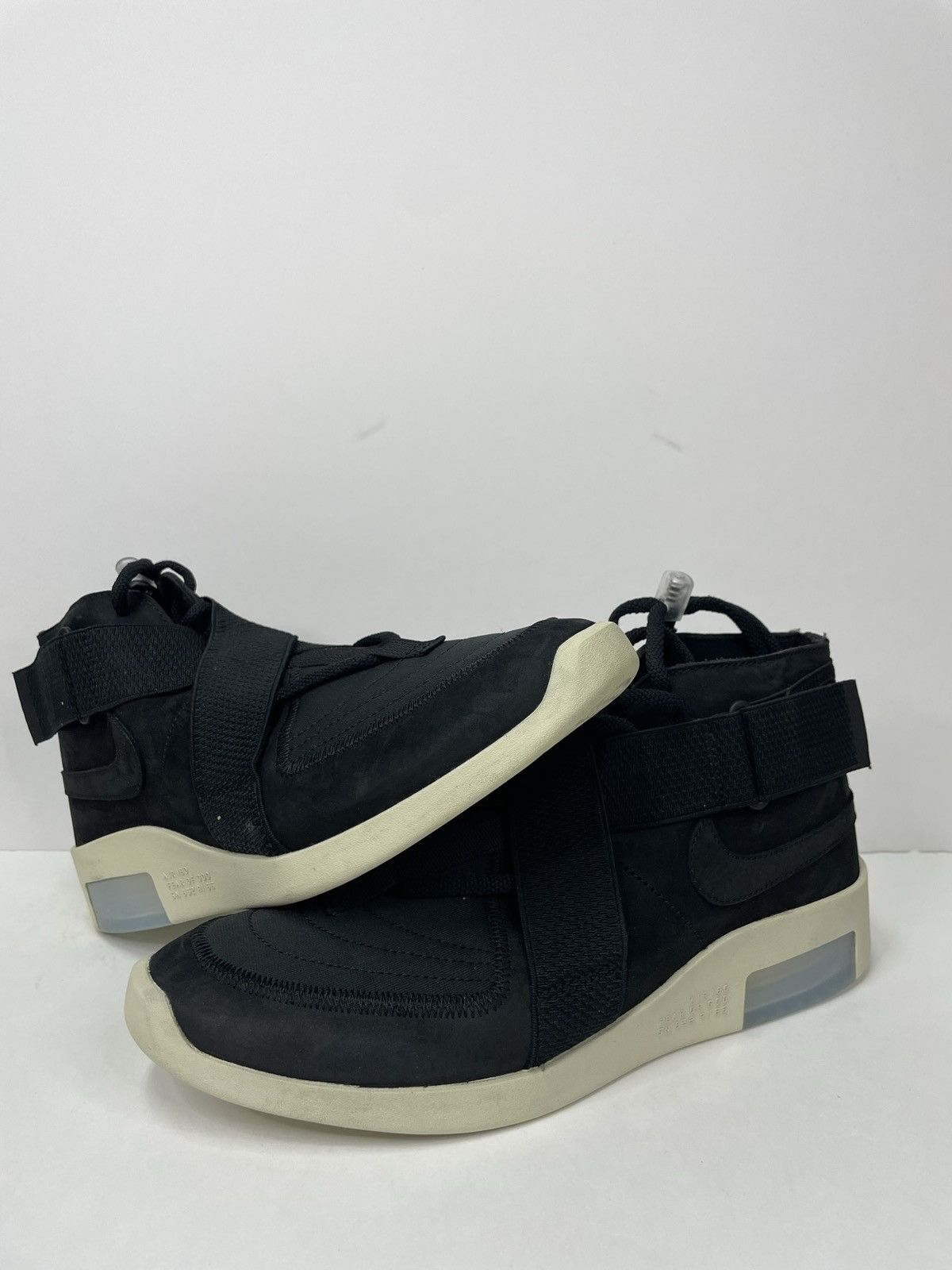 Shoe Fear Of God Raid 18 Sneakers Fear Of God 180 Black Nike Air