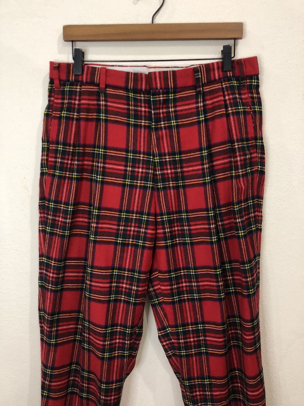 Seditionaries Japanese Brand A Henry Seditionaries Plaid Tartan Pant Size US 34 / EU 50 - 3 Thumbnail