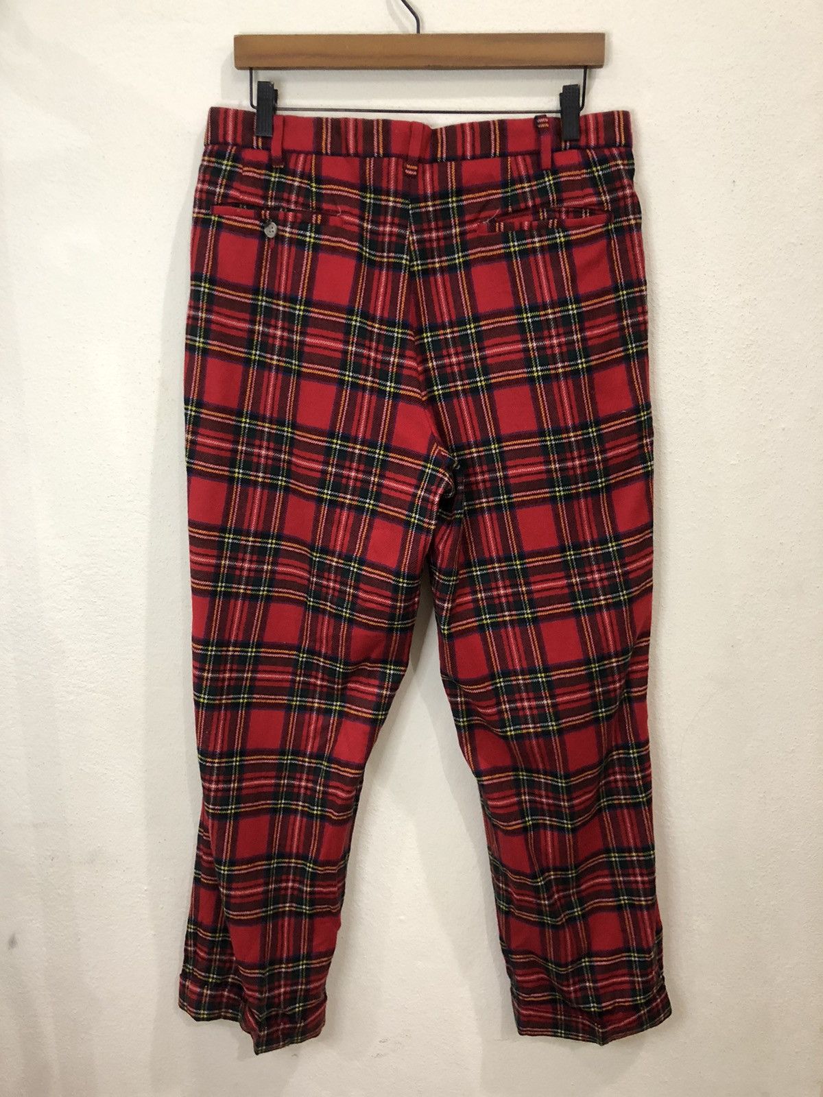 Seditionaries Japanese Brand A Henry Seditionaries Plaid Tartan Pant Size US 34 / EU 50 - 5 Thumbnail