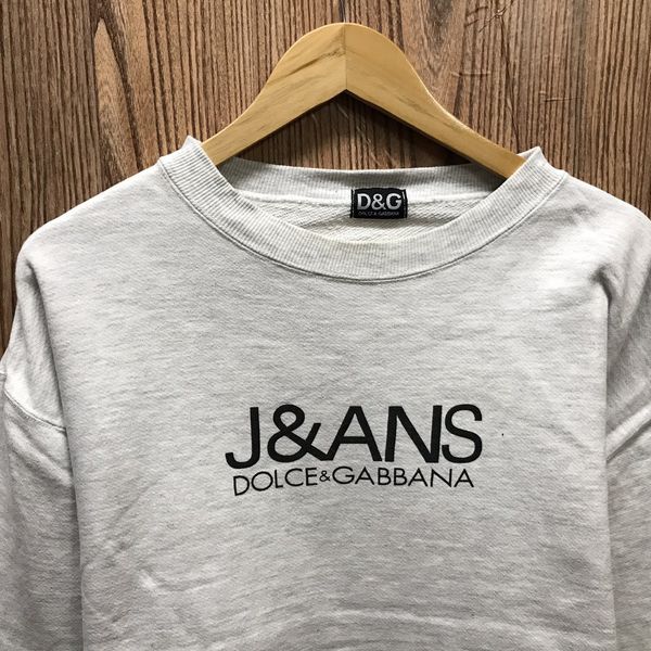 Dolce & Gabbana Vintage Dolce & Gabbana Sweatshirt Big Logo J&ANS