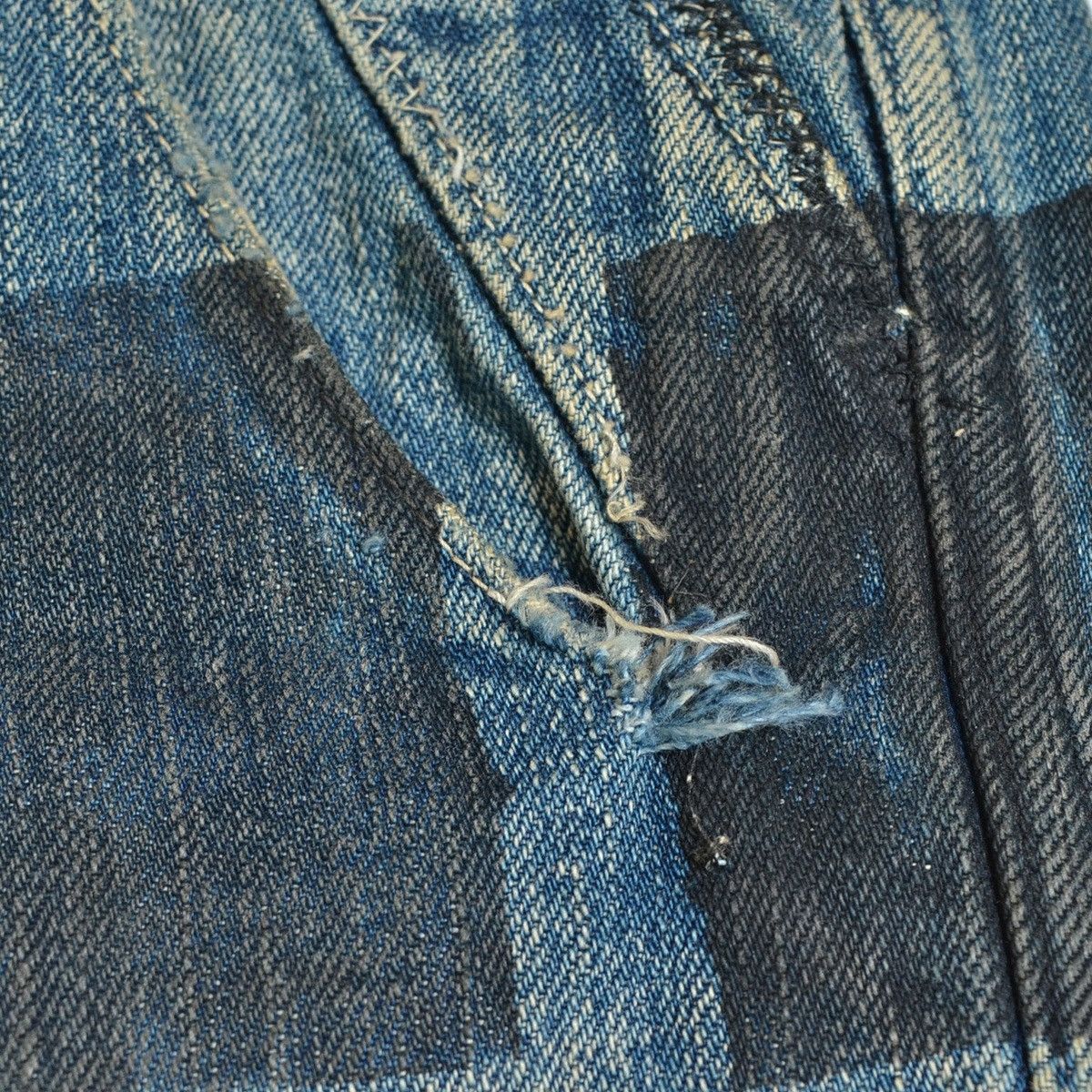 Kapital Kapital Kountry redux Prisoner Painted prison Denim Pant Size US 34 / EU 50 - 13 Thumbnail