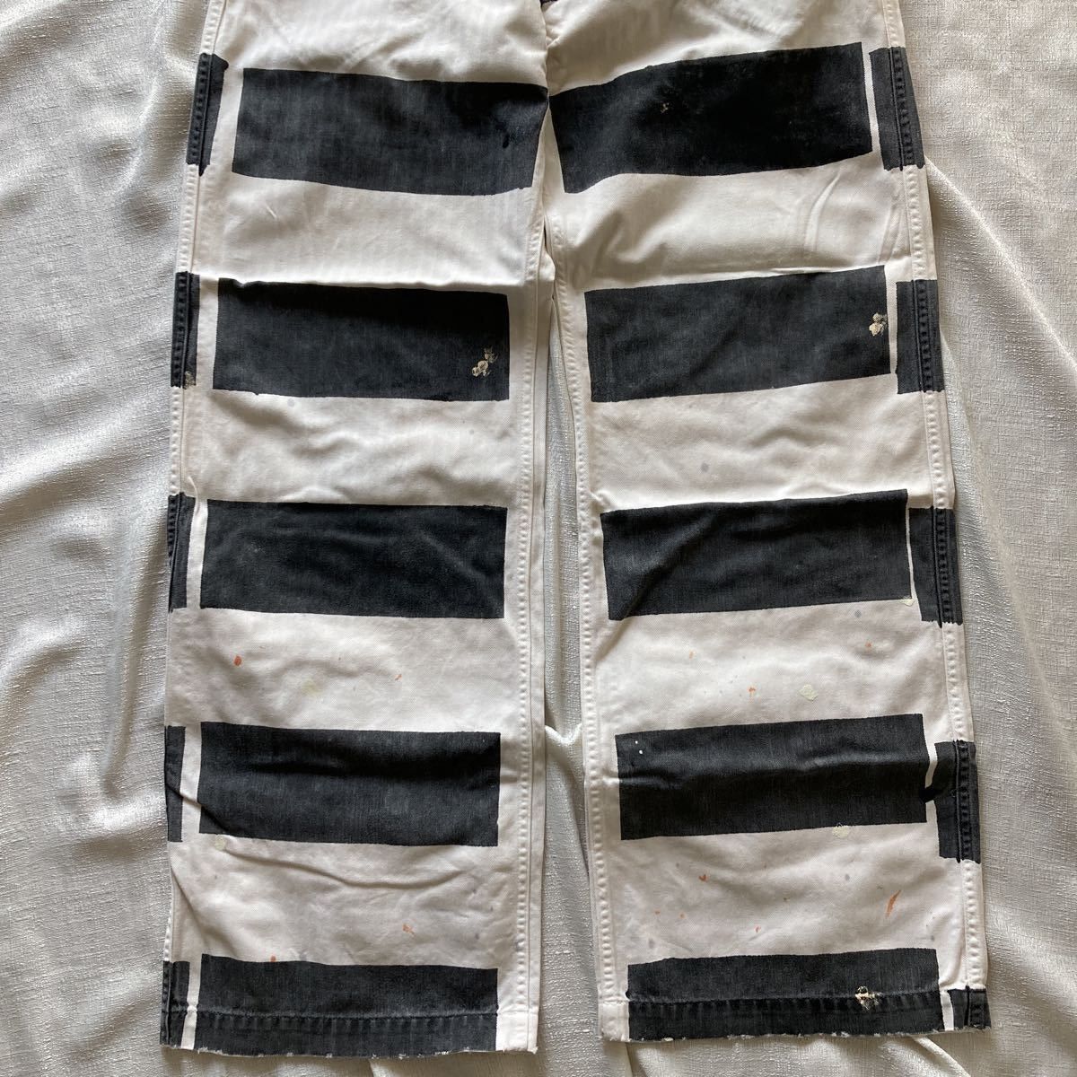 Kapital Kapital Kountry redux HBT Prisoner Painted Pants Size US 33 - 4 Thumbnail