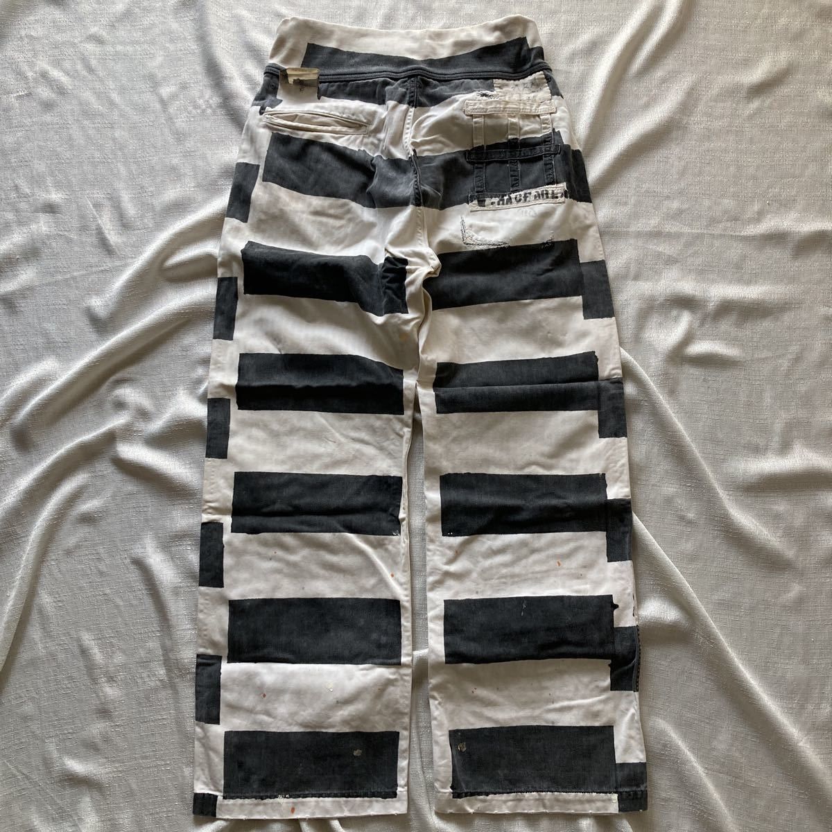 Kapital Kountry redux HBT Prisoner Painted Pants