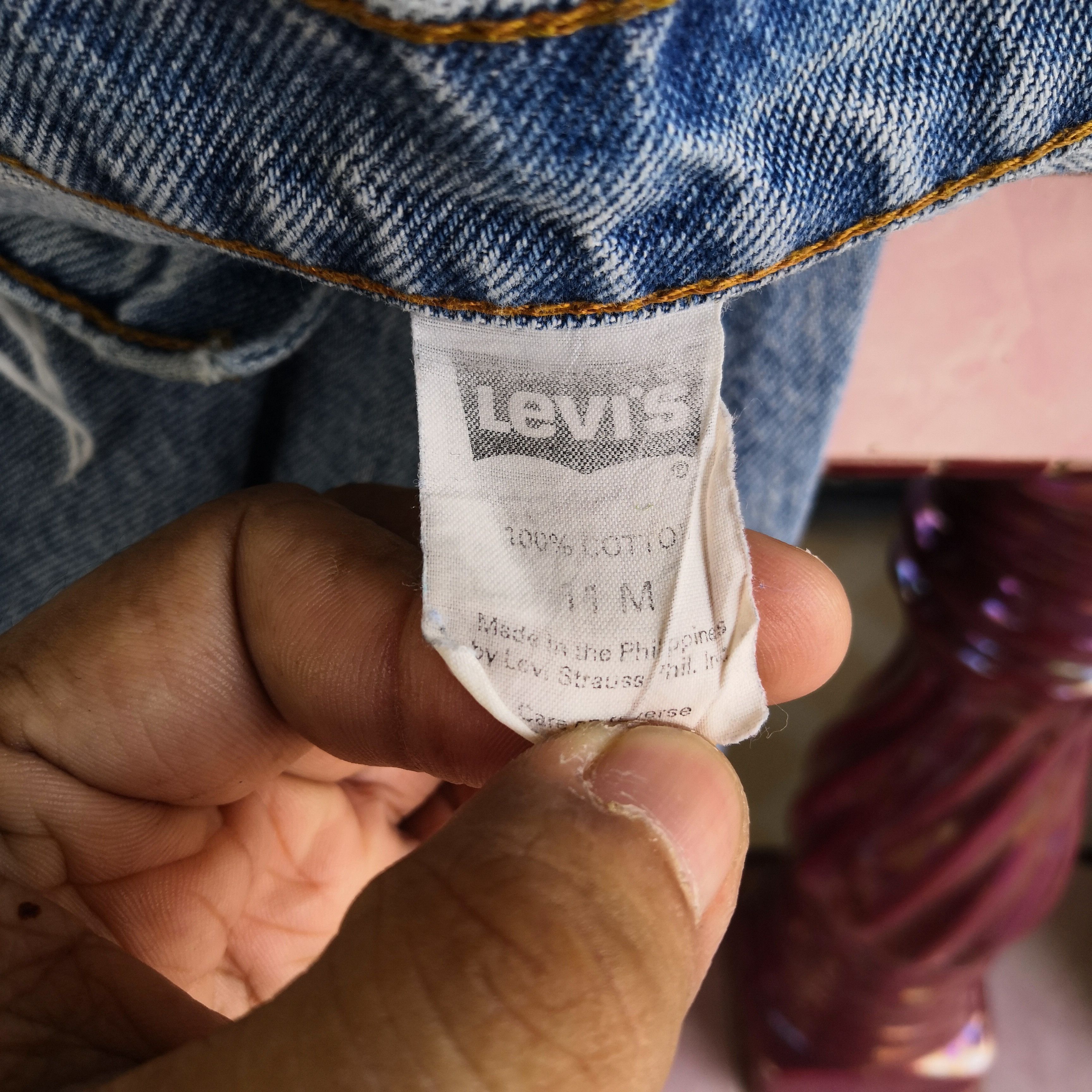 Levi's Vintage Distressed Levis Jeans X Buffalo Denim Pants Size 28" / US 6 / IT 42 - 12 Thumbnail