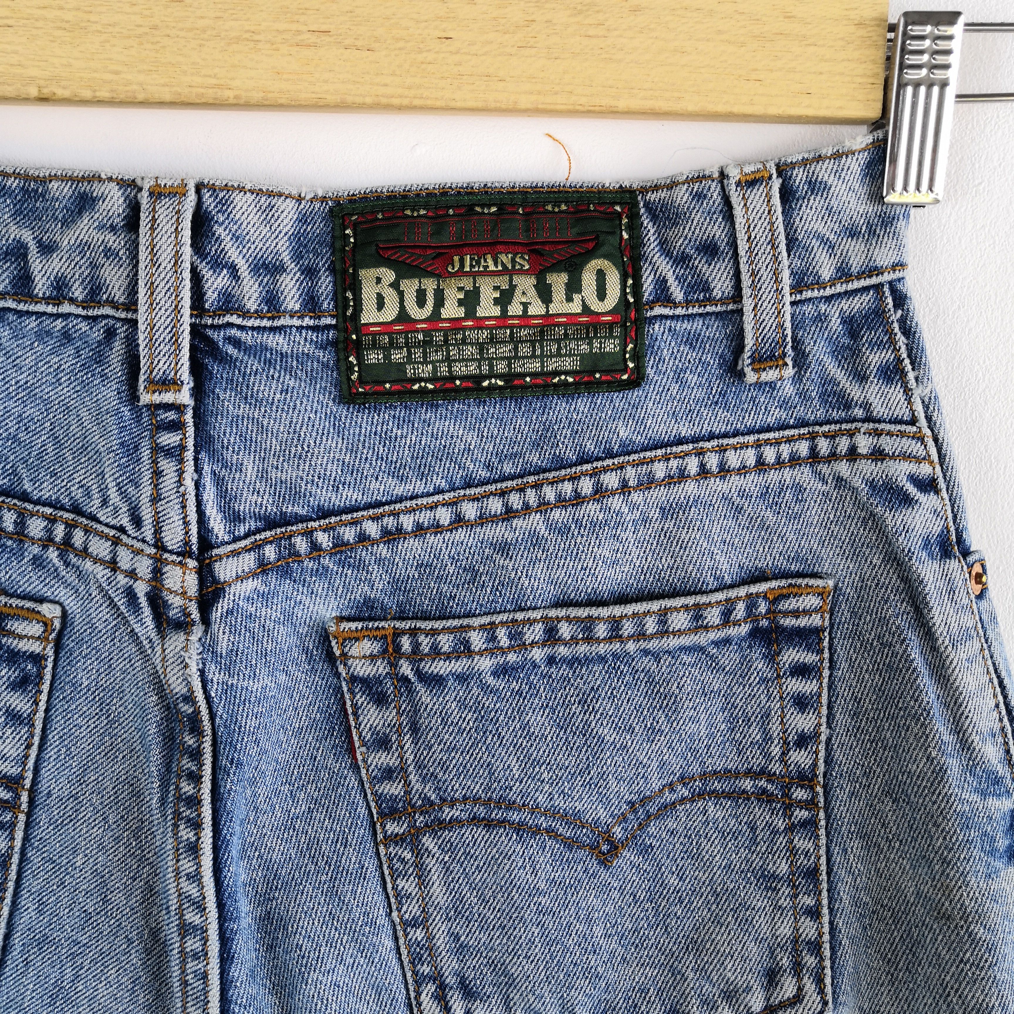 Levi's Vintage Distressed Levis Jeans X Buffalo Denim Pants Size 28" / US 6 / IT 42 - 8 Thumbnail