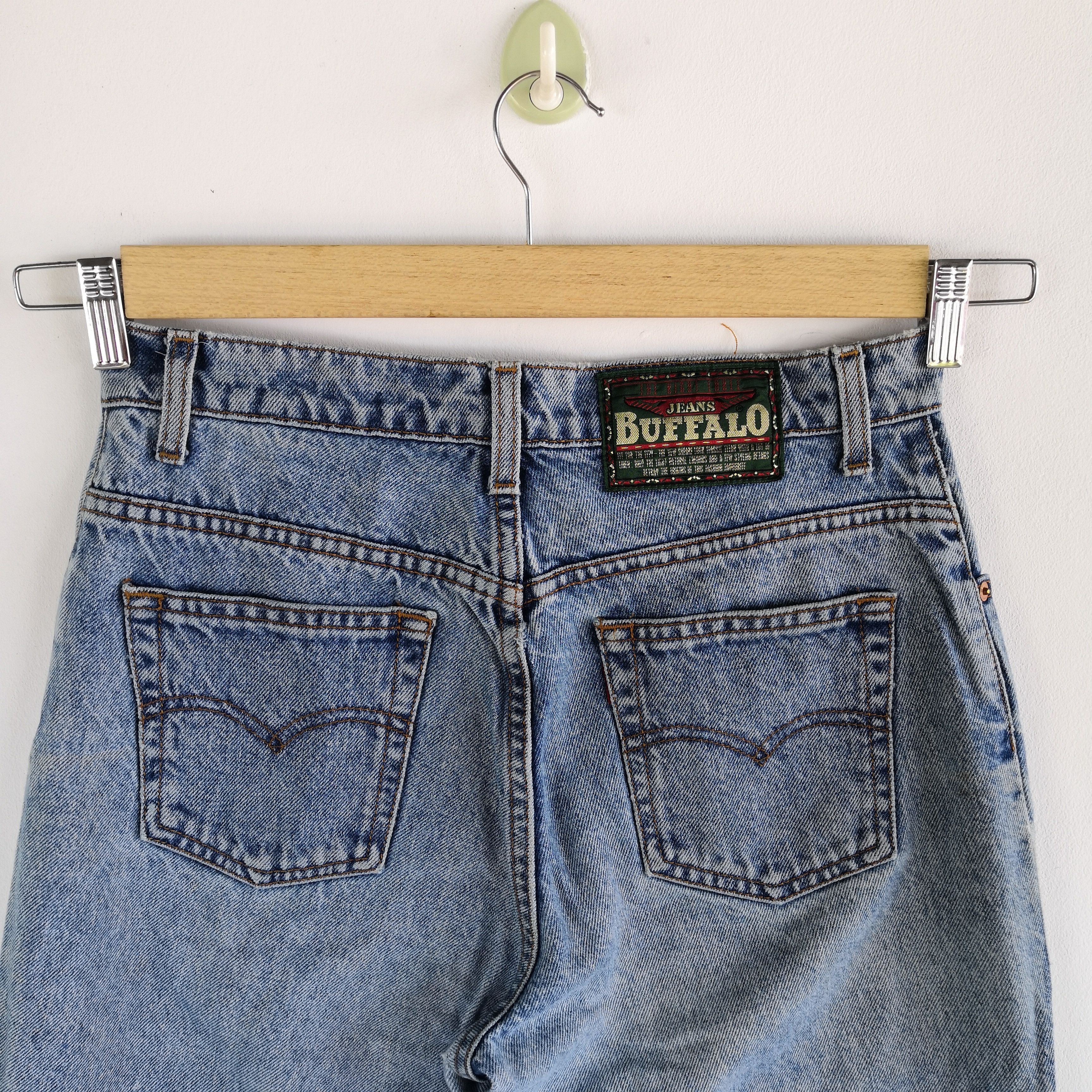 Levi's Vintage Distressed Levis Jeans X Buffalo Denim Pants Size 28" / US 6 / IT 42 - 6 Thumbnail